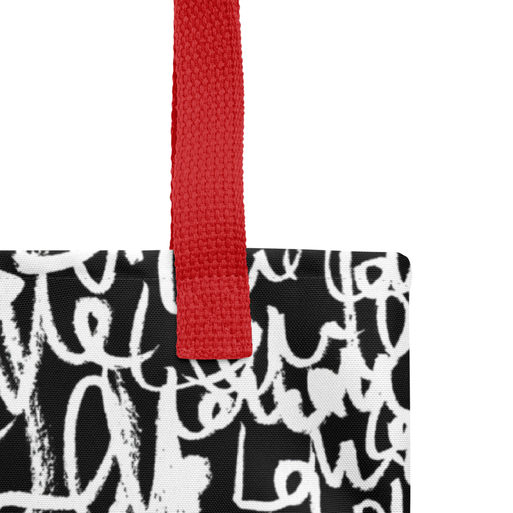 Love Letters All-Over Print Tote