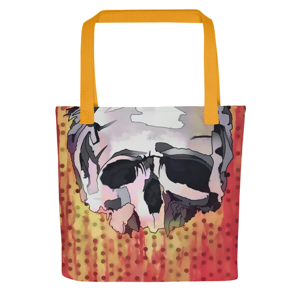 Fallen Skull – All Over Print Tote Bag