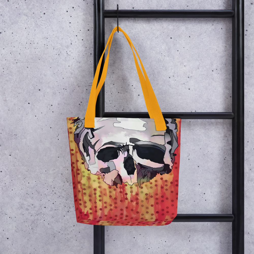 Fallen Skull – All Over Print Tote Bag