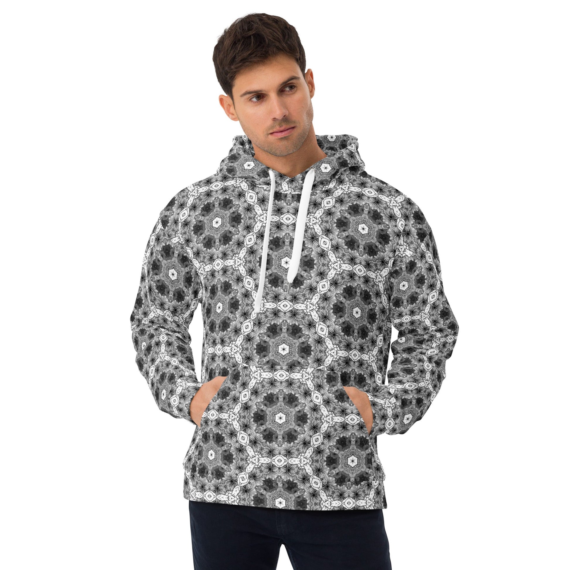 Bloom Psychedelia - All Over Print Unisex Hoodie apparel