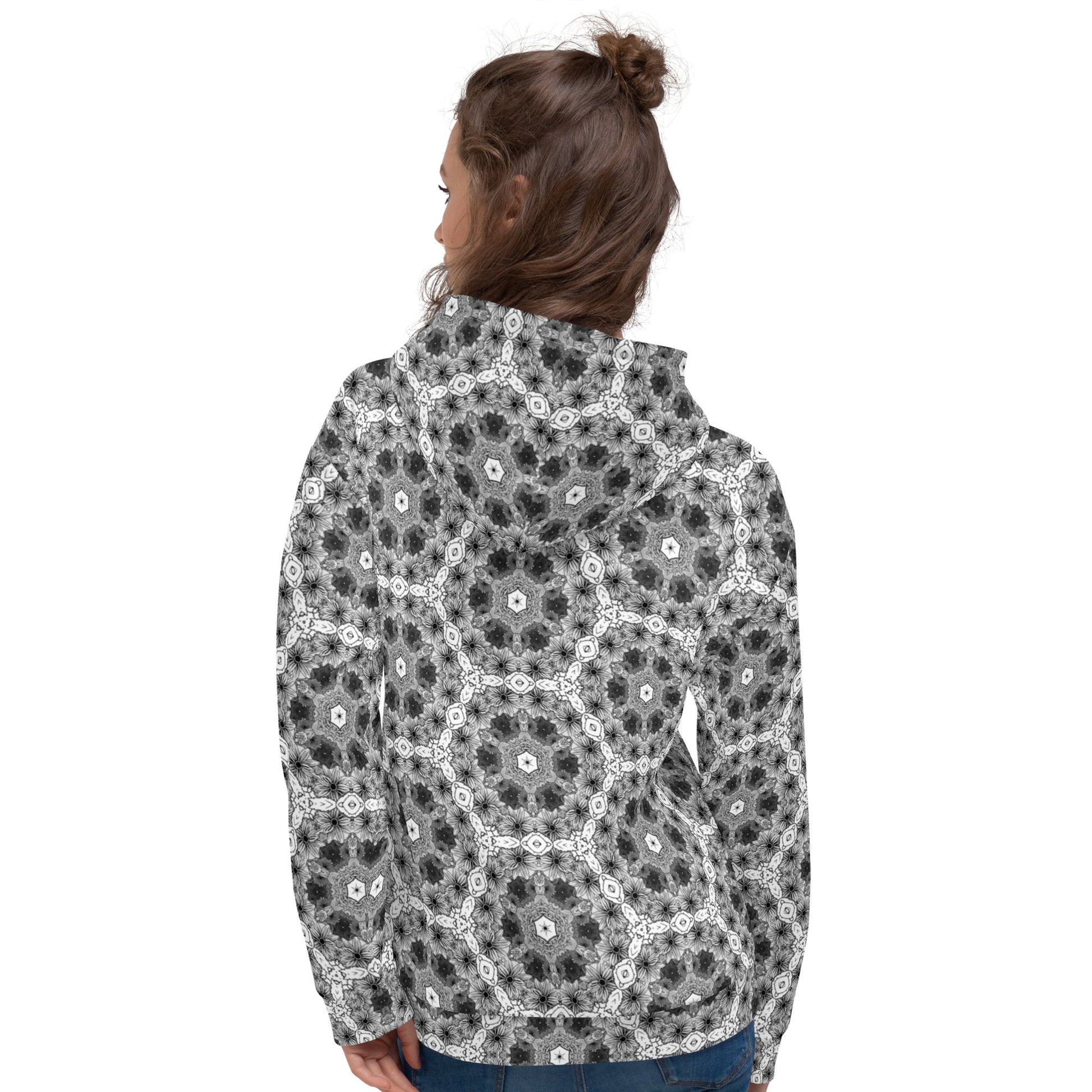 Bloom Psychedelia - All Over Print Unisex Hoodie apparel