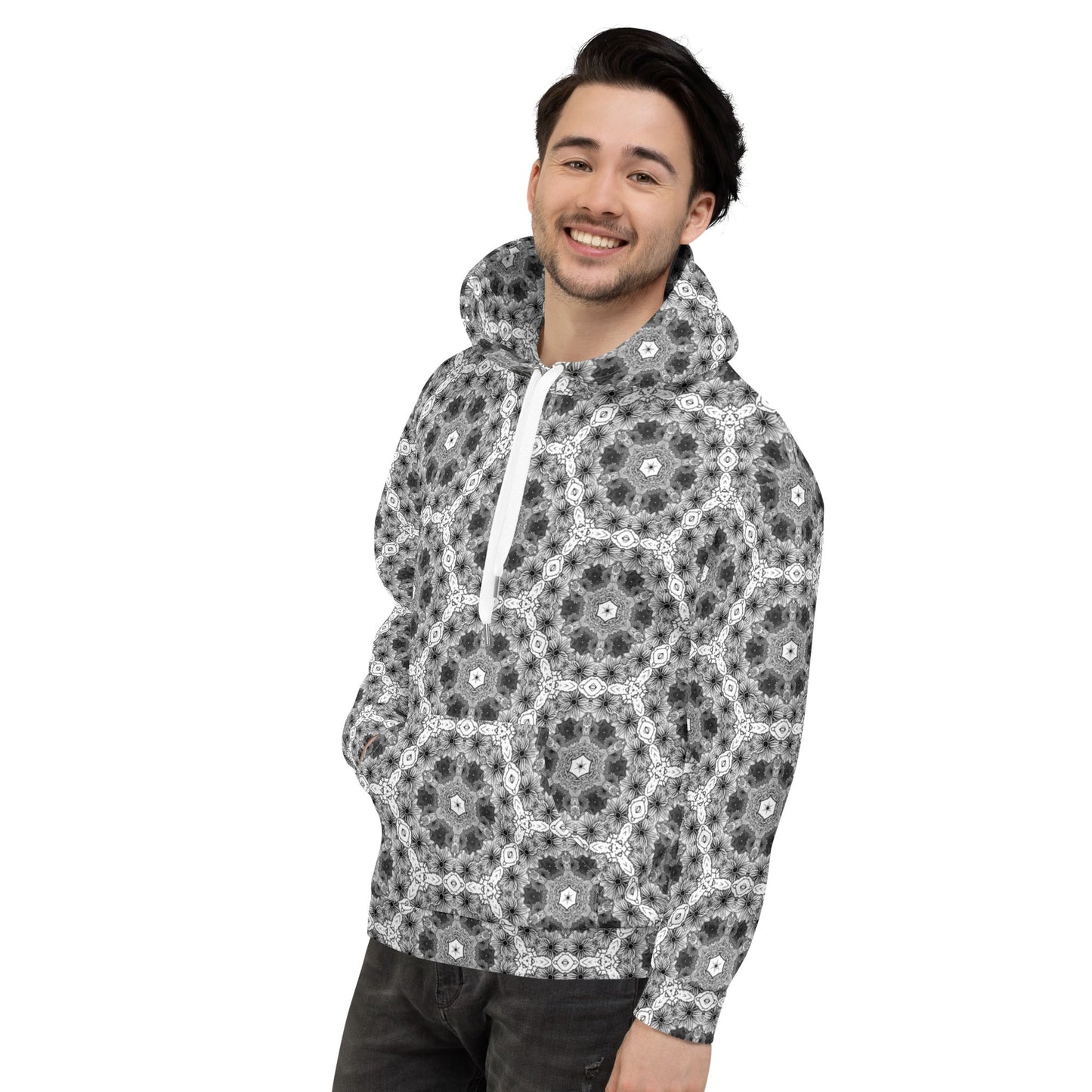 Bloom Psychedelia - All Over Print Unisex Hoodie apparel