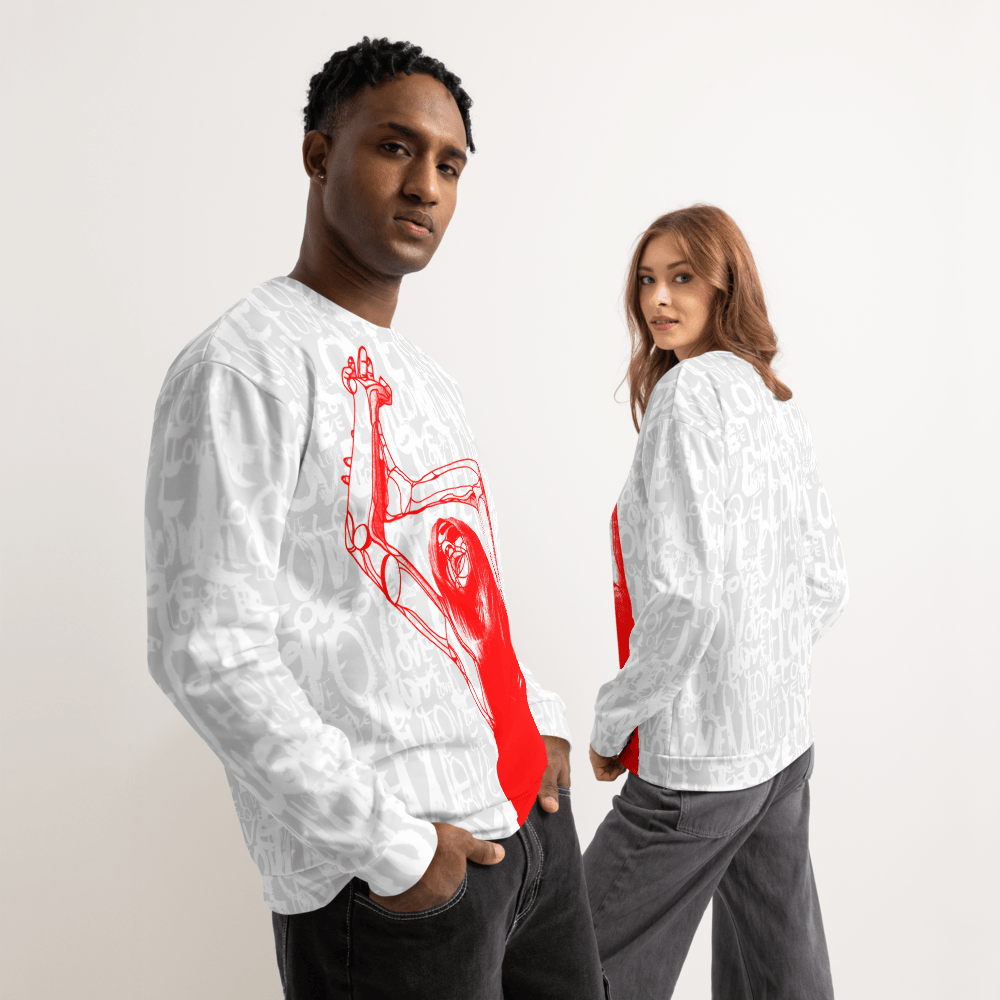 Cult of Love - Unisex cotton sweatshirt apparel