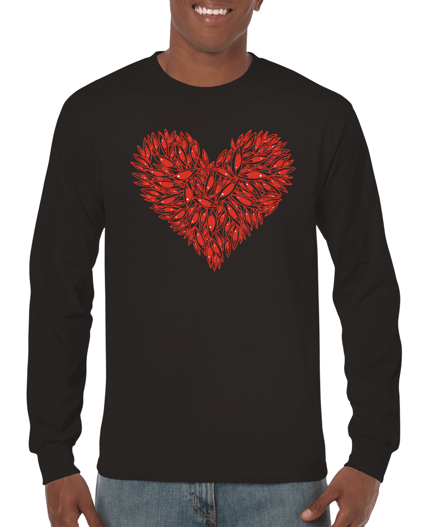 Eye Heart - Premium Unisex Longsleeve T-shirt apparel