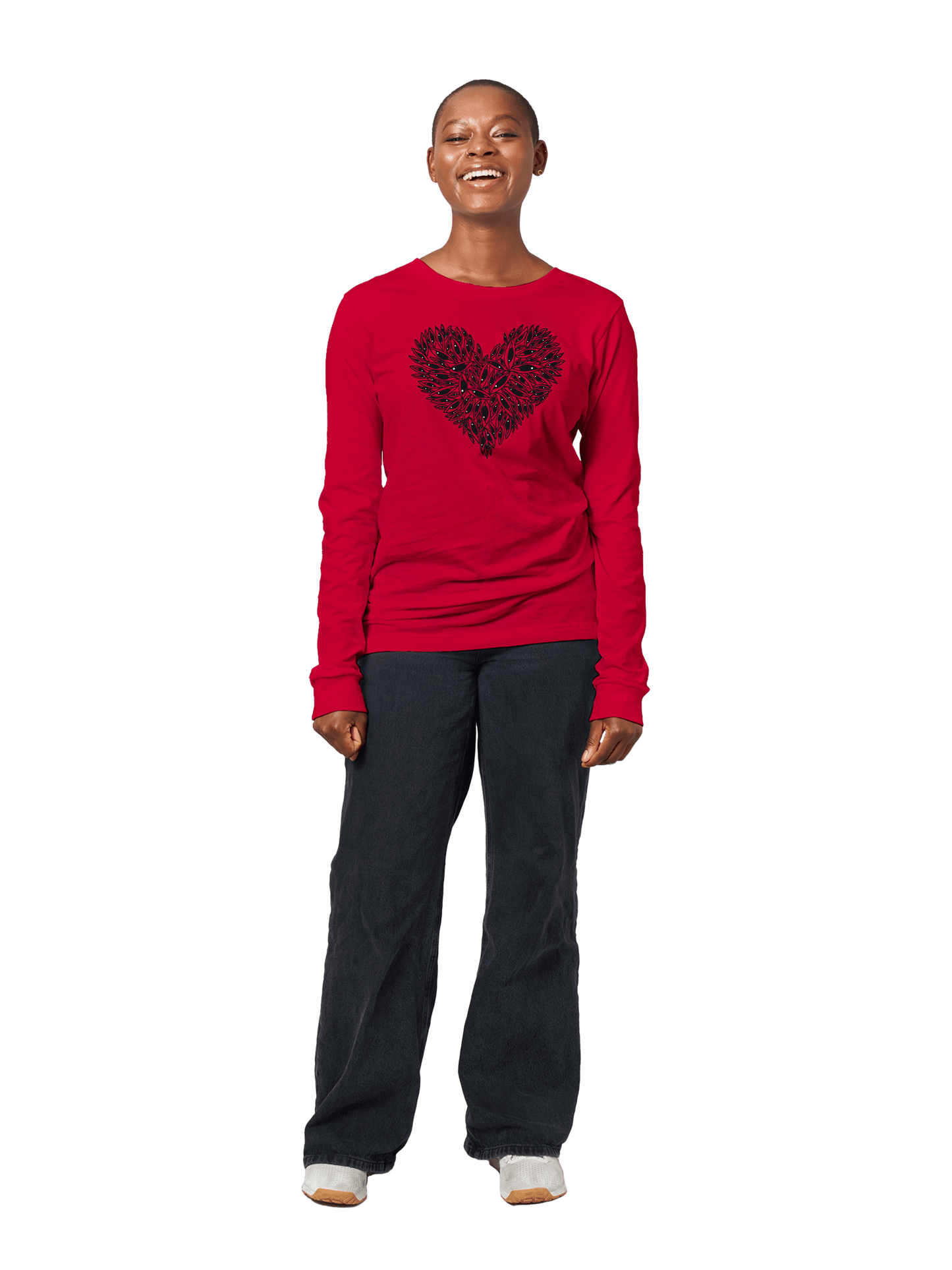 Eye Heart - Premium Unisex Longsleeve T-shirt apparel