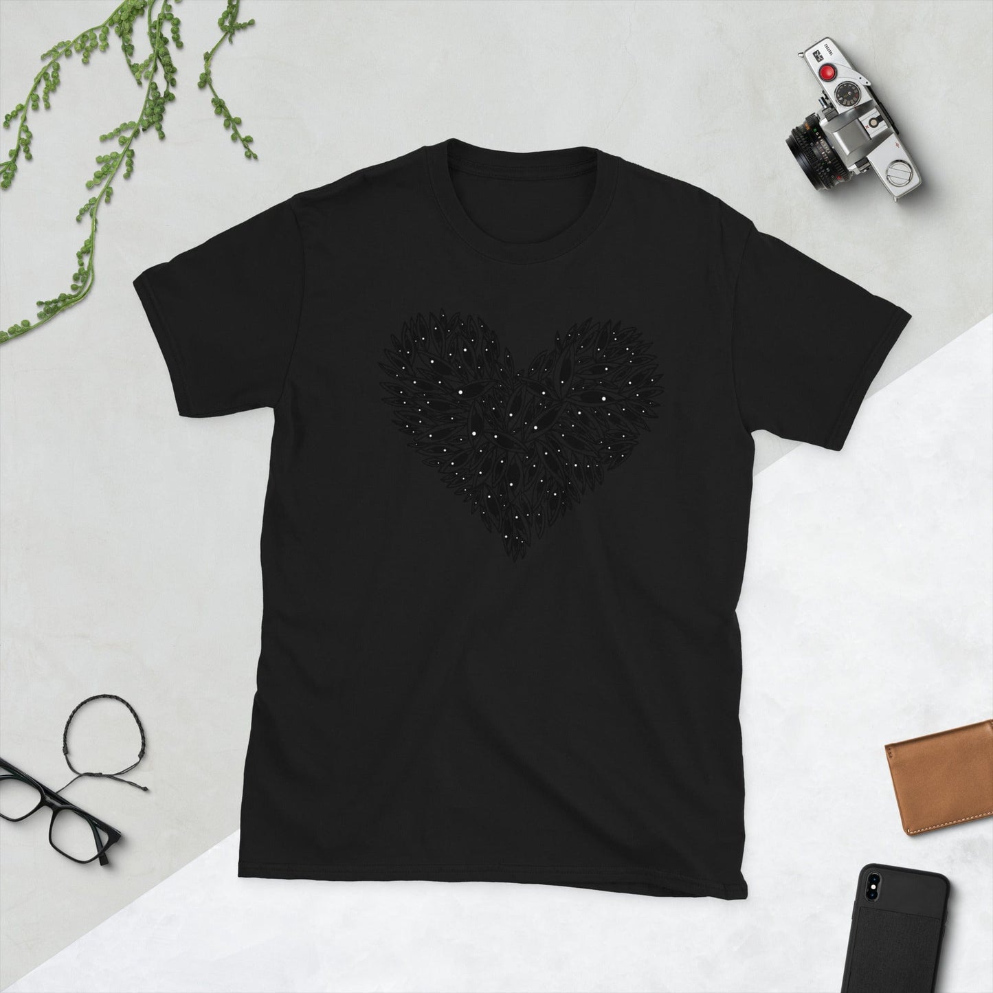 Eye Heart - Unisex T-Shirt apparel Black / S