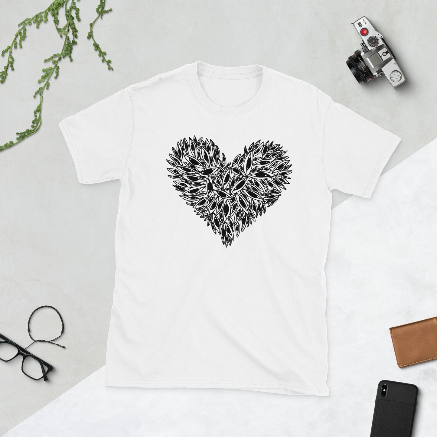 Eye Heart - Unisex T-Shirt apparel White / S