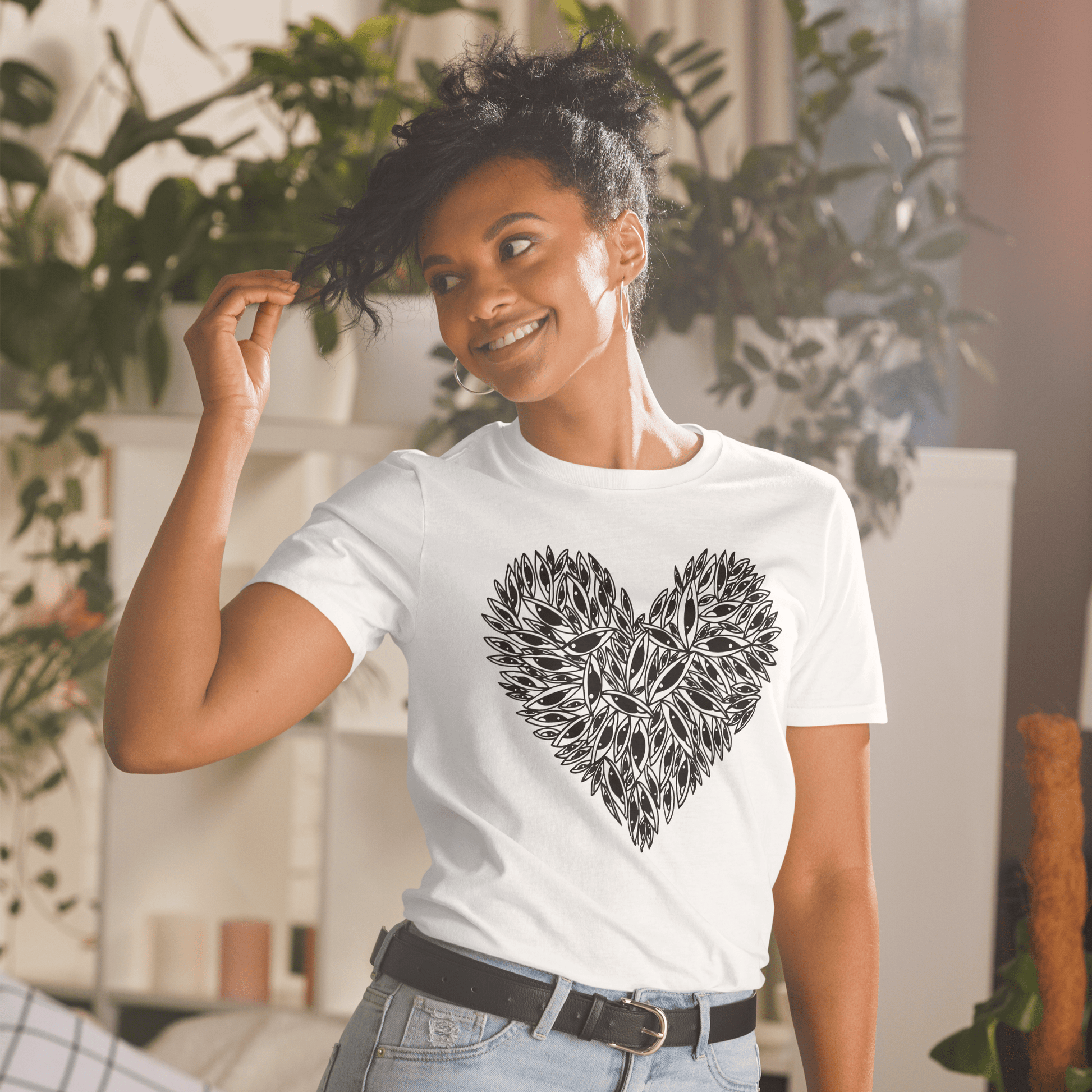 Eye Heart - Unisex T-Shirt apparel White / S