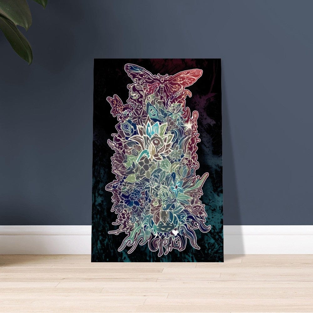 Flower Power (Night Edition) - Wall art Print Art Prints