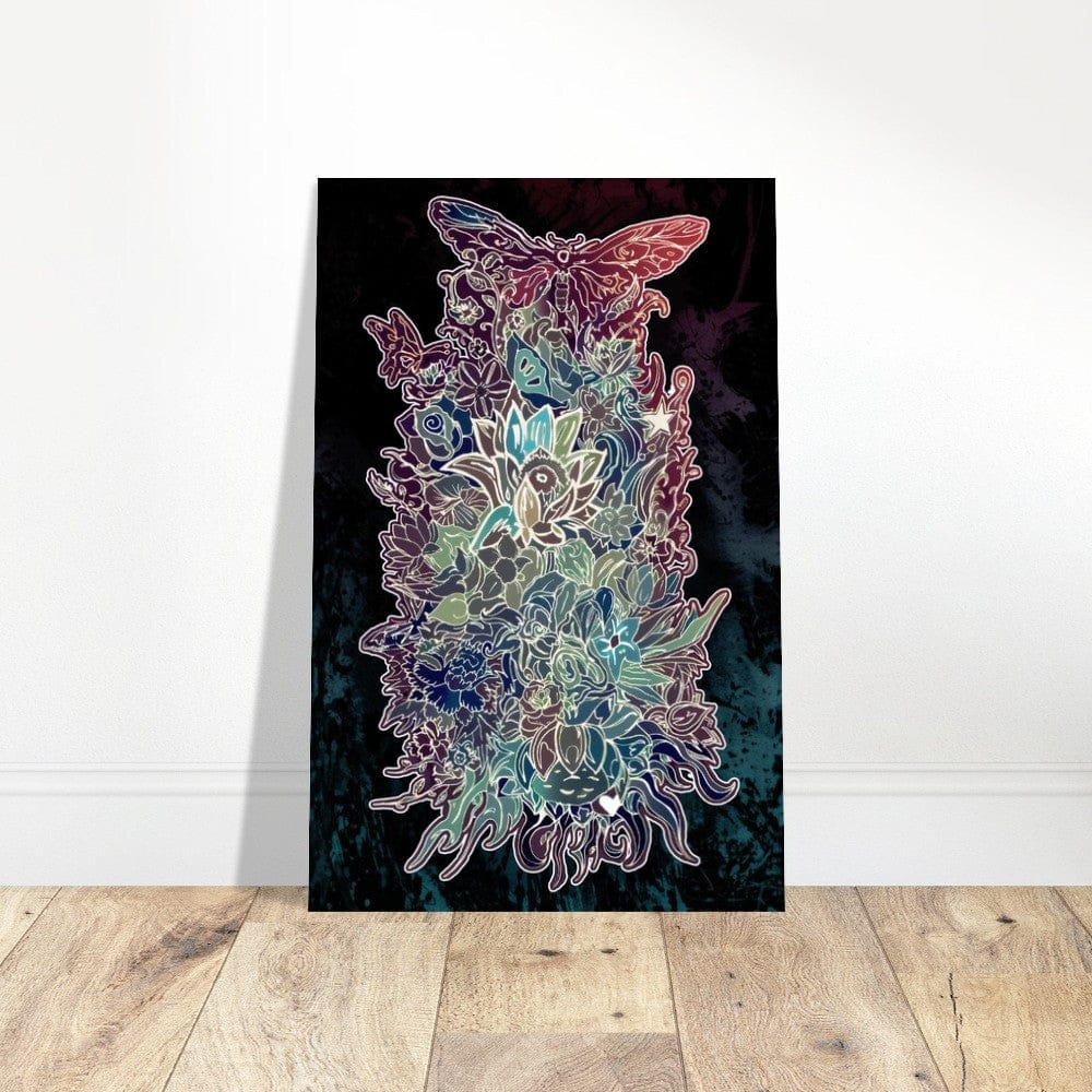 Flower Power (Night Edition) - Wall art Print Art Prints