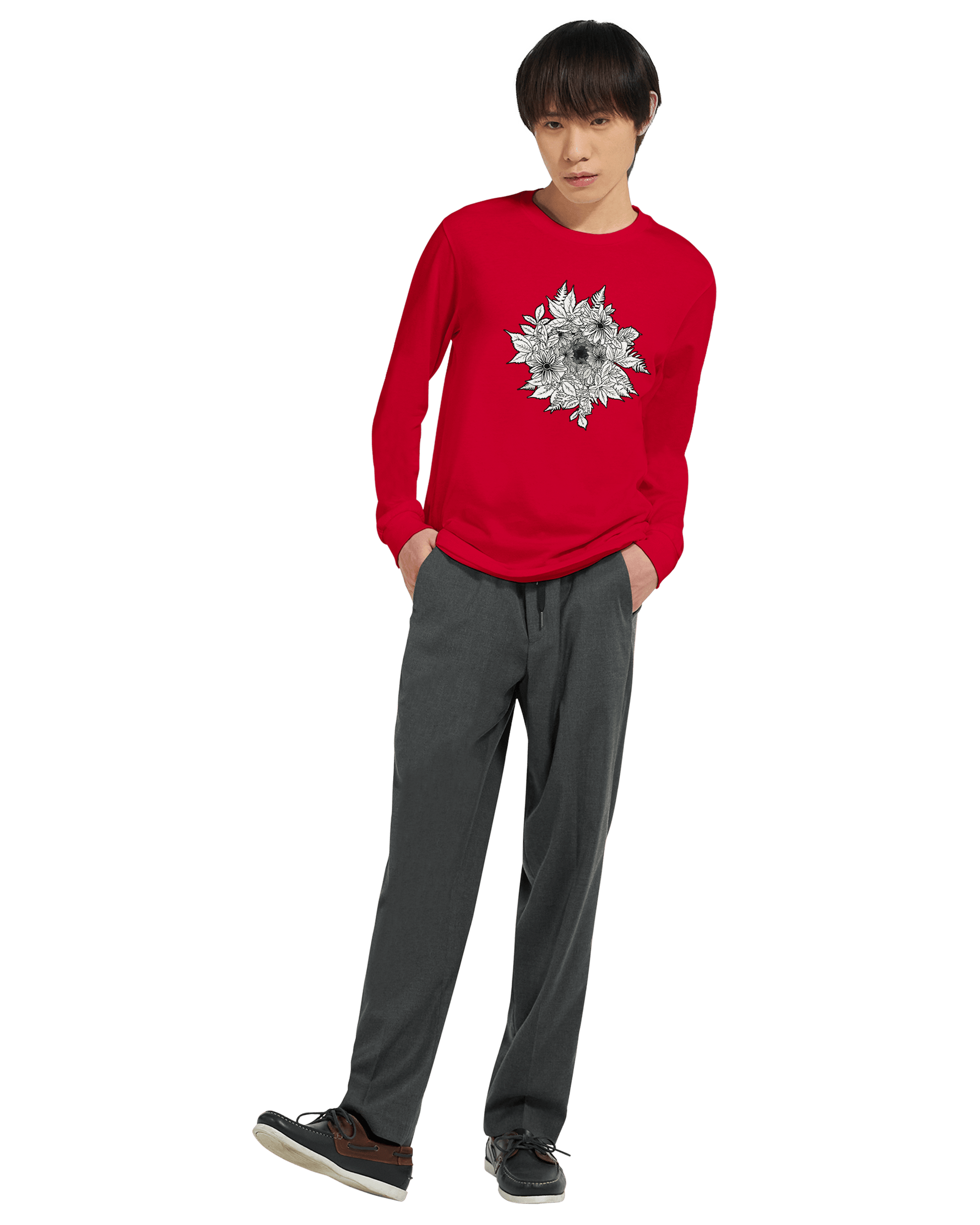 Flower Power - Premium Unisex Longsleeve T-shirt apparel