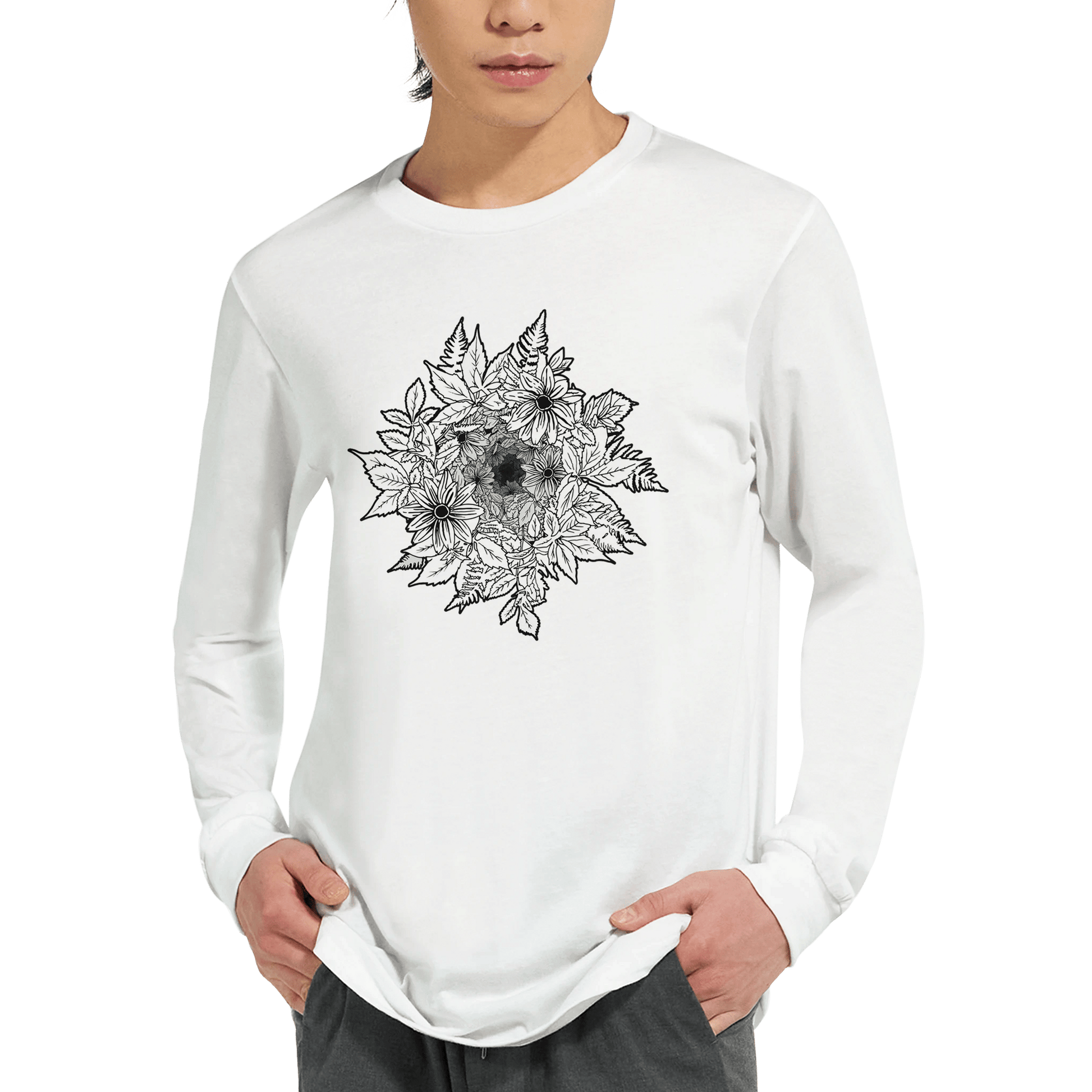 Flower Power - Premium Unisex Longsleeve T-shirt apparel
