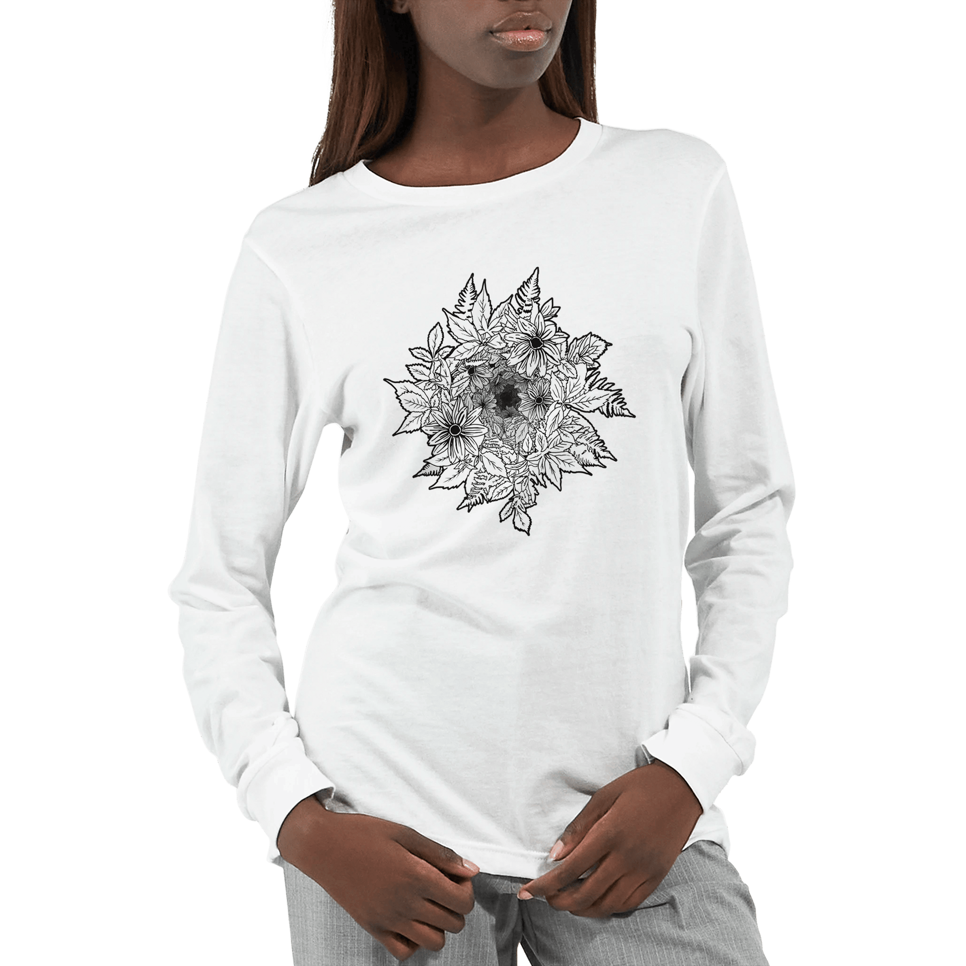 Flower Power - Premium Unisex Longsleeve T-shirt apparel