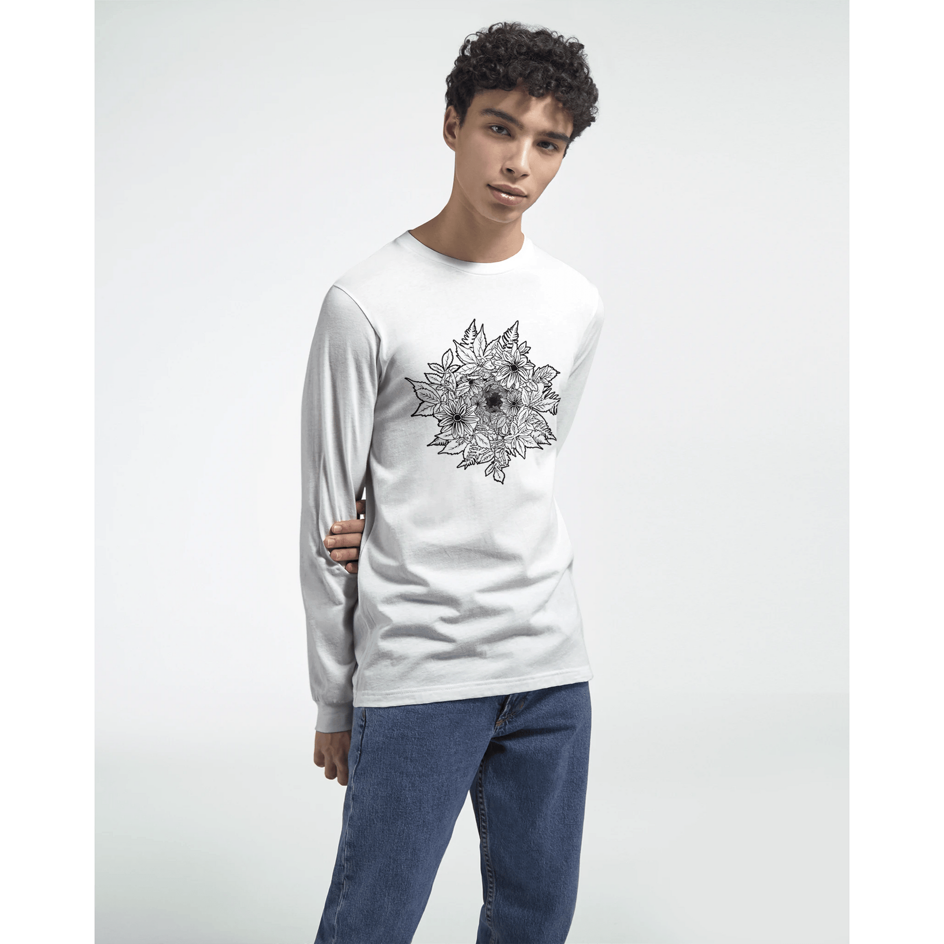 Flower Power - Premium Unisex Longsleeve T-shirt apparel