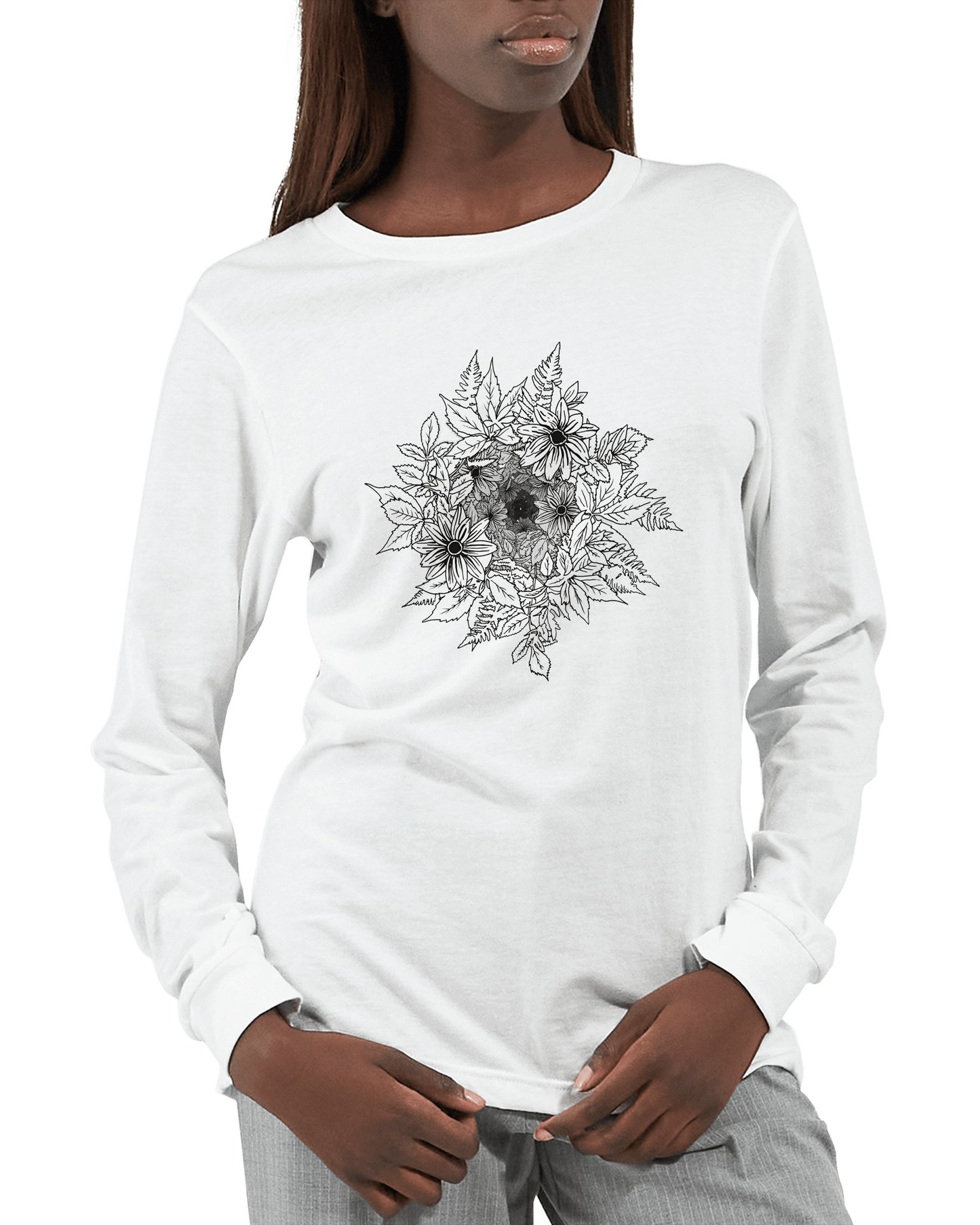 Flower Power - Premium Unisex Longsleeve T-shirt apparel