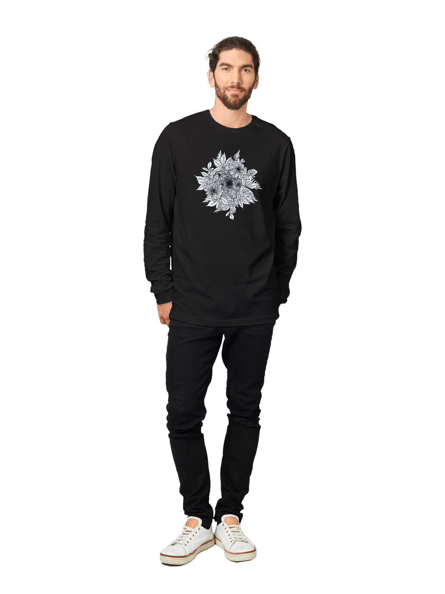 Flower Power - Premium Unisex Longsleeve T-shirt apparel