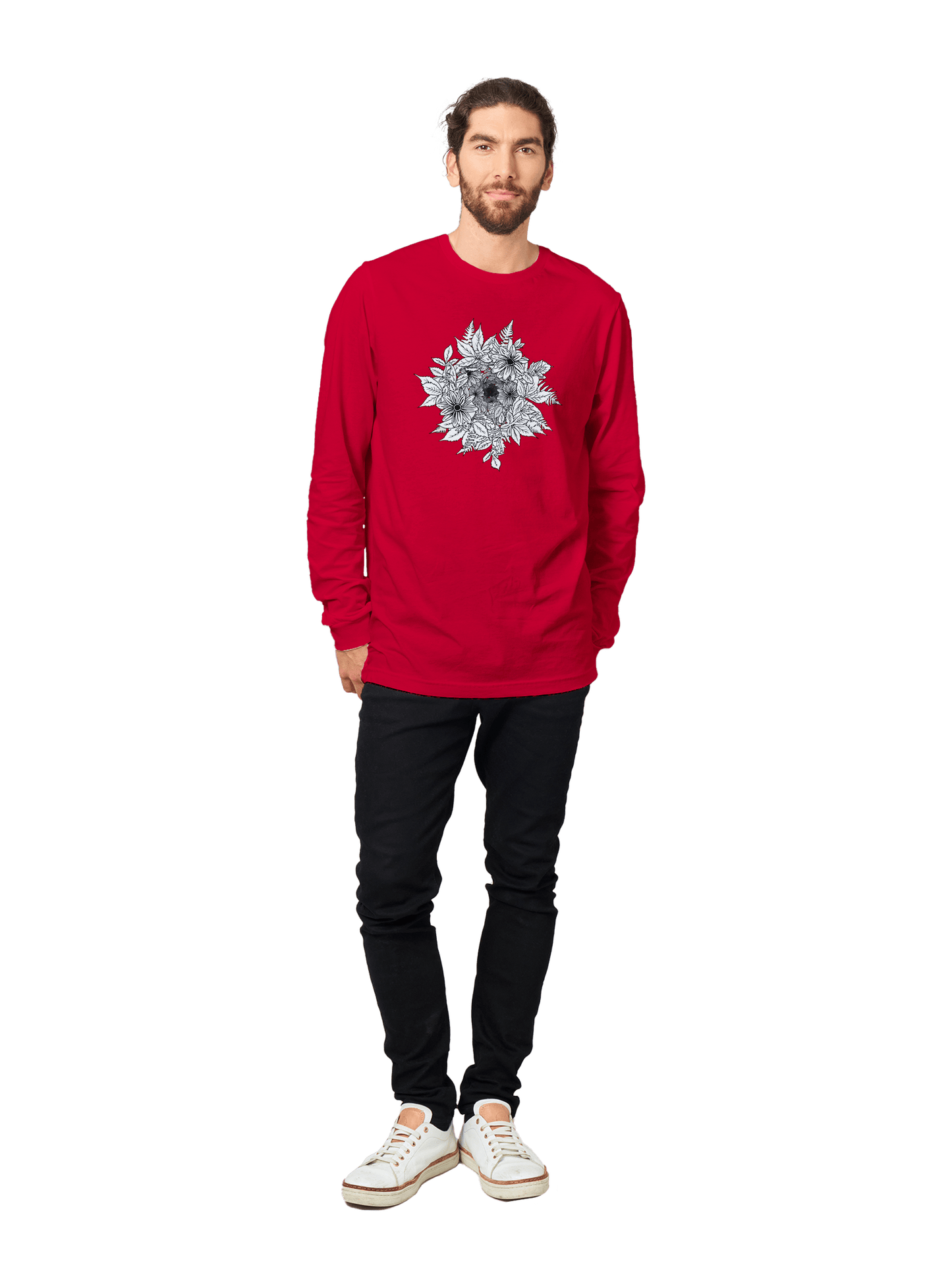 Flower Power - Premium Unisex Longsleeve T-shirt apparel