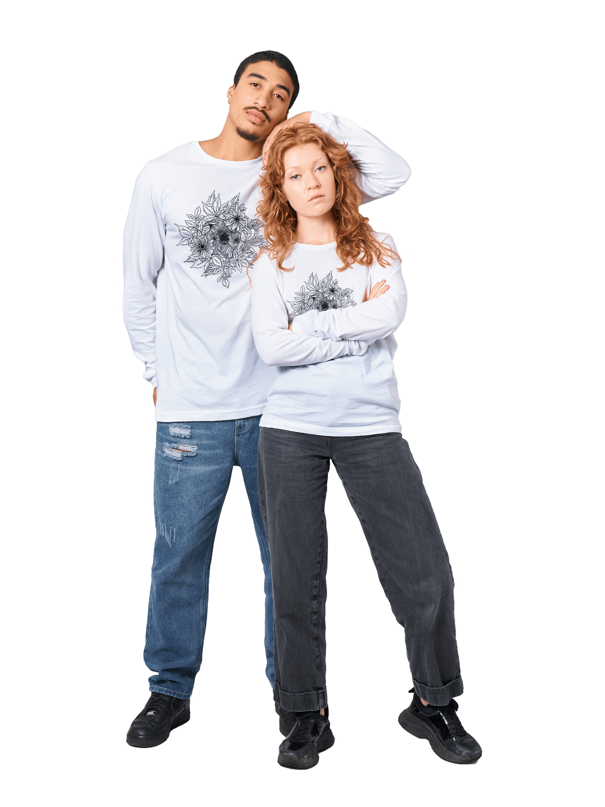 Flower Power - Premium Unisex Longsleeve T-shirt apparel