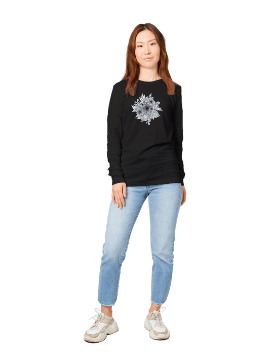 Flower Power - Premium Unisex Longsleeve T-shirt apparel
