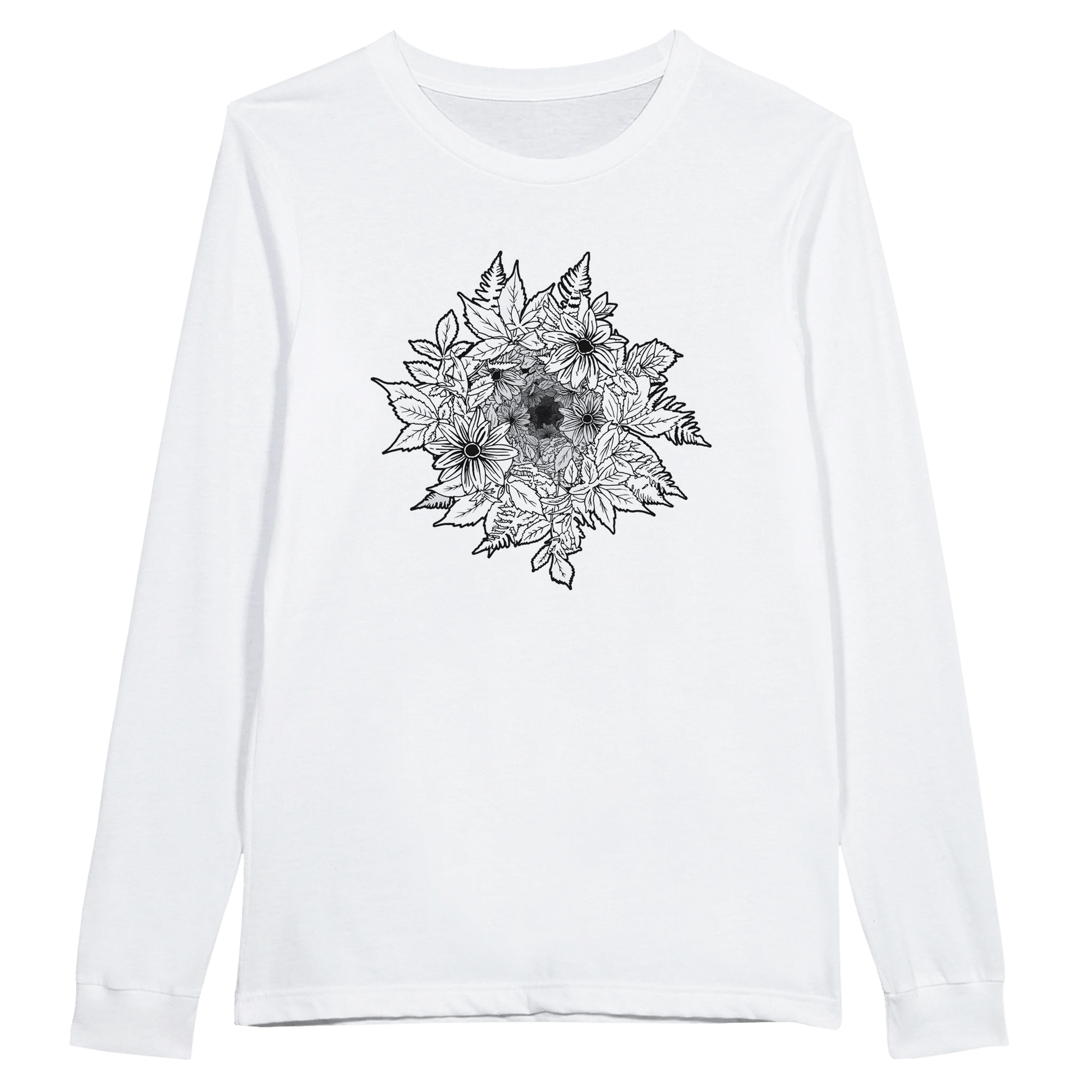 Flower Power - Premium Unisex Longsleeve T-shirt apparel White / S