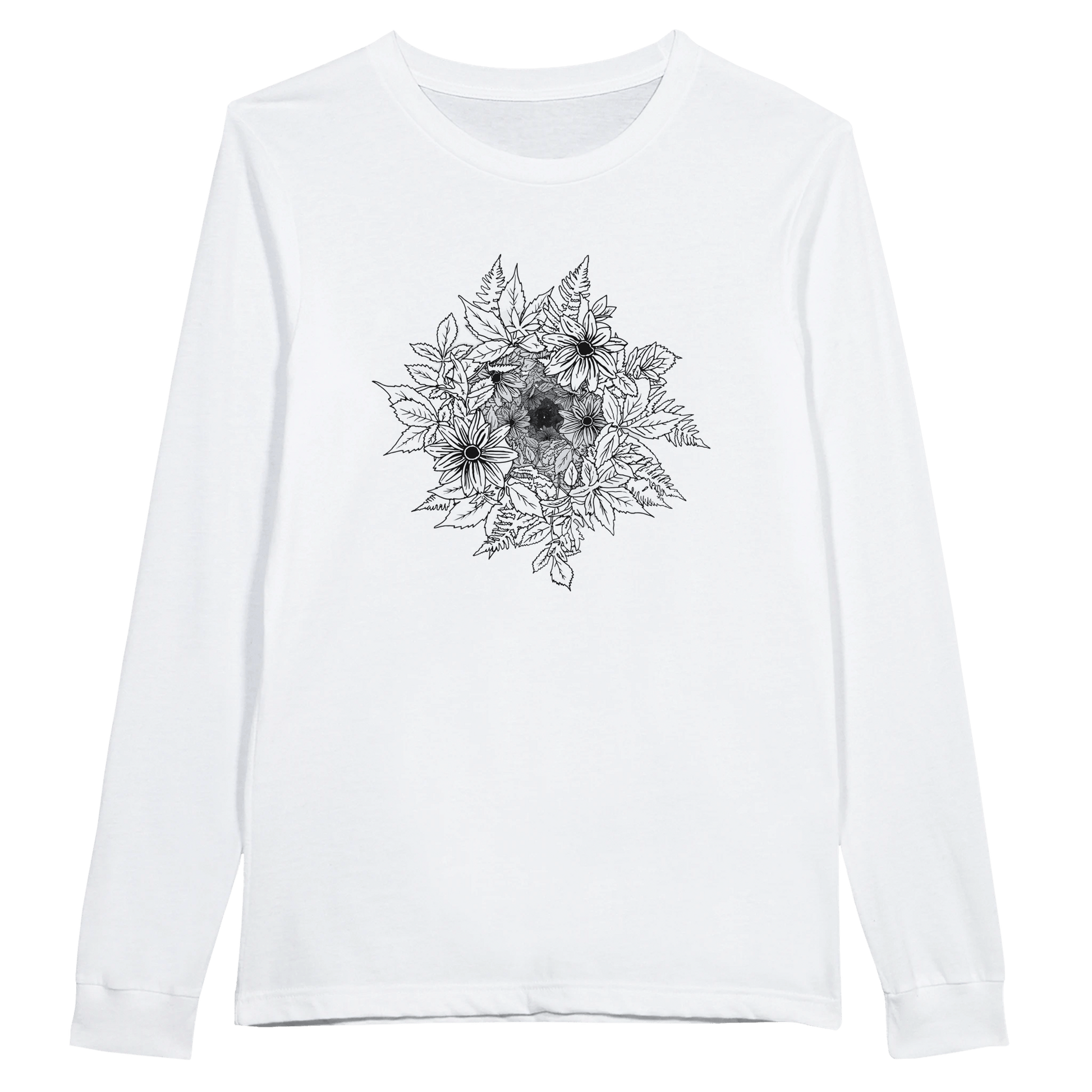 Flower Power - Premium Unisex Longsleeve T-shirt apparel White / S