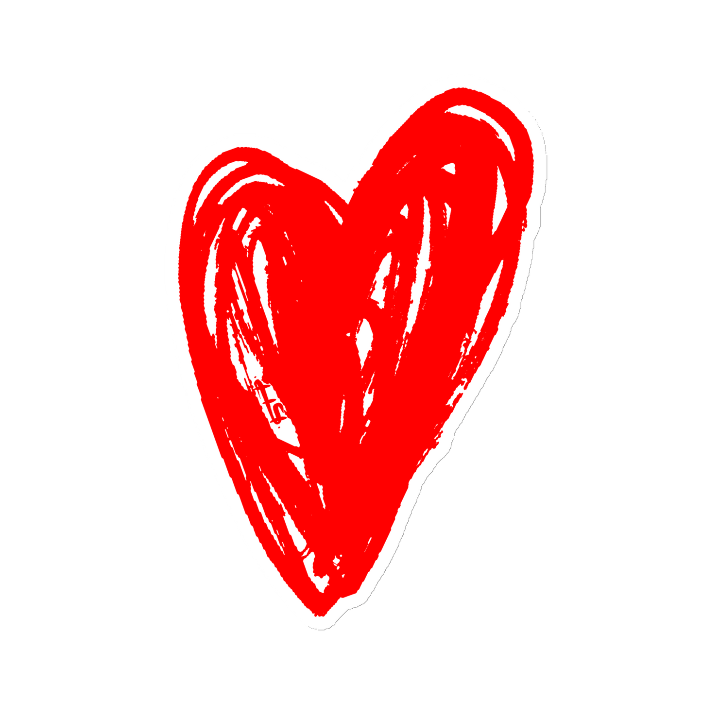 Heart Magnet magnets 6″×6″