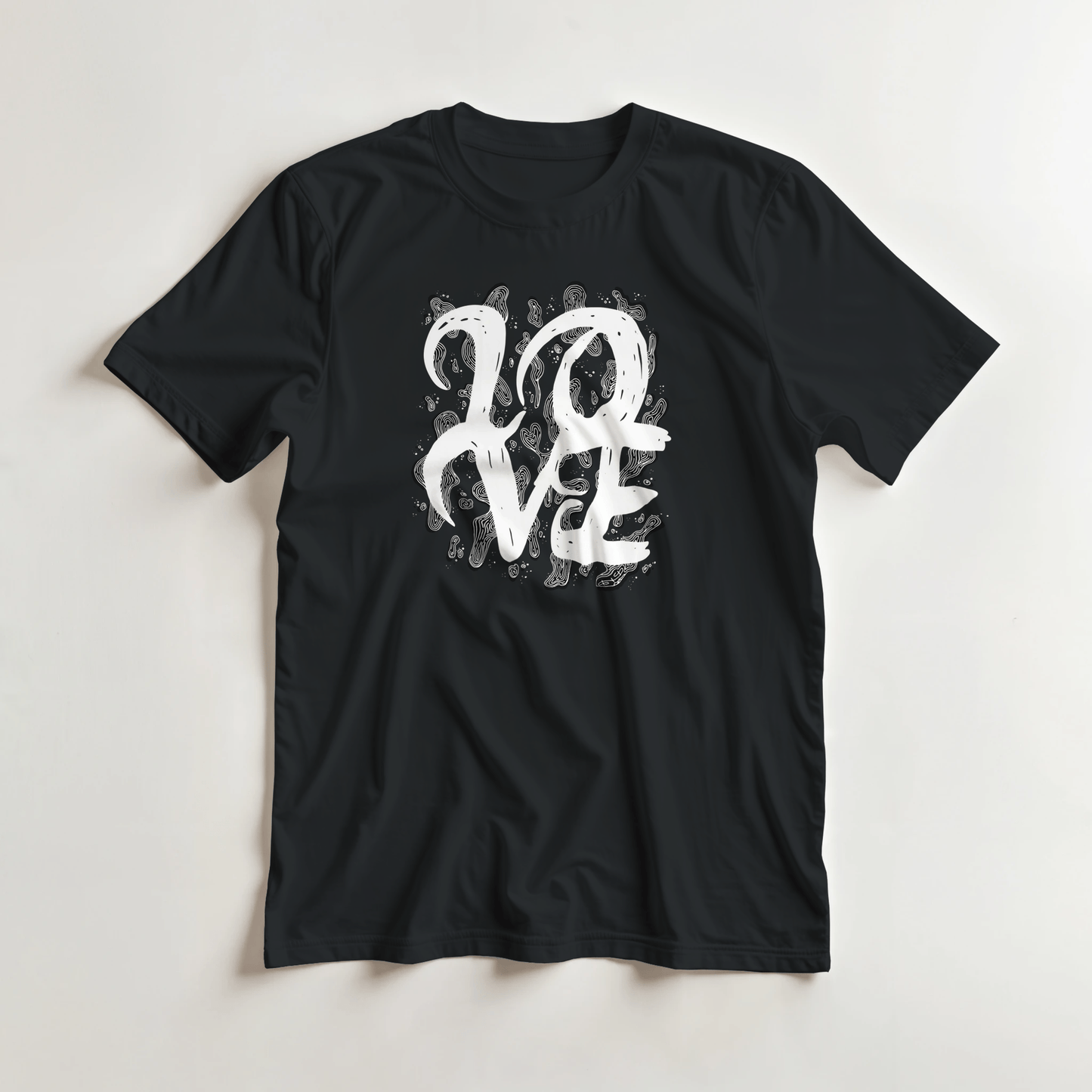 L.O.V.E - Heavyweight Unisex Crewneck T-shirt apparel