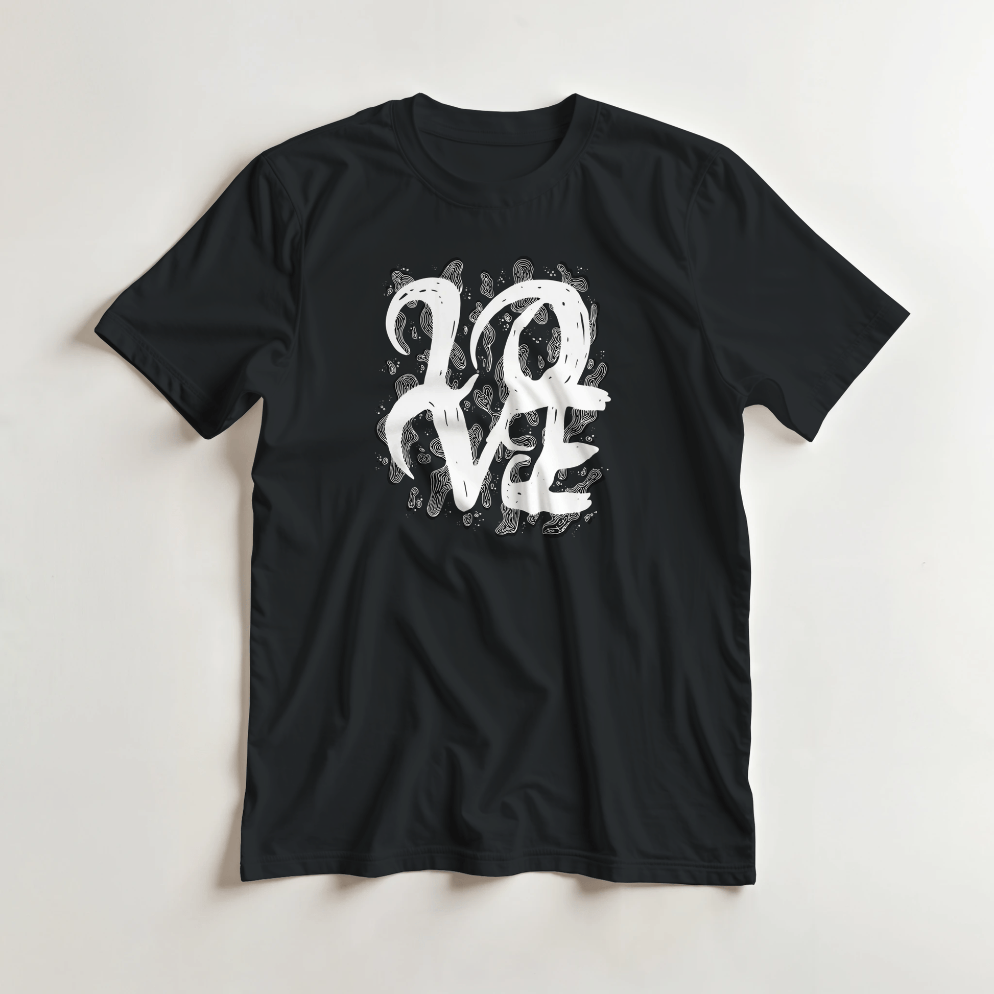 L.O.V.E - Heavyweight Unisex Crewneck T-shirt apparel