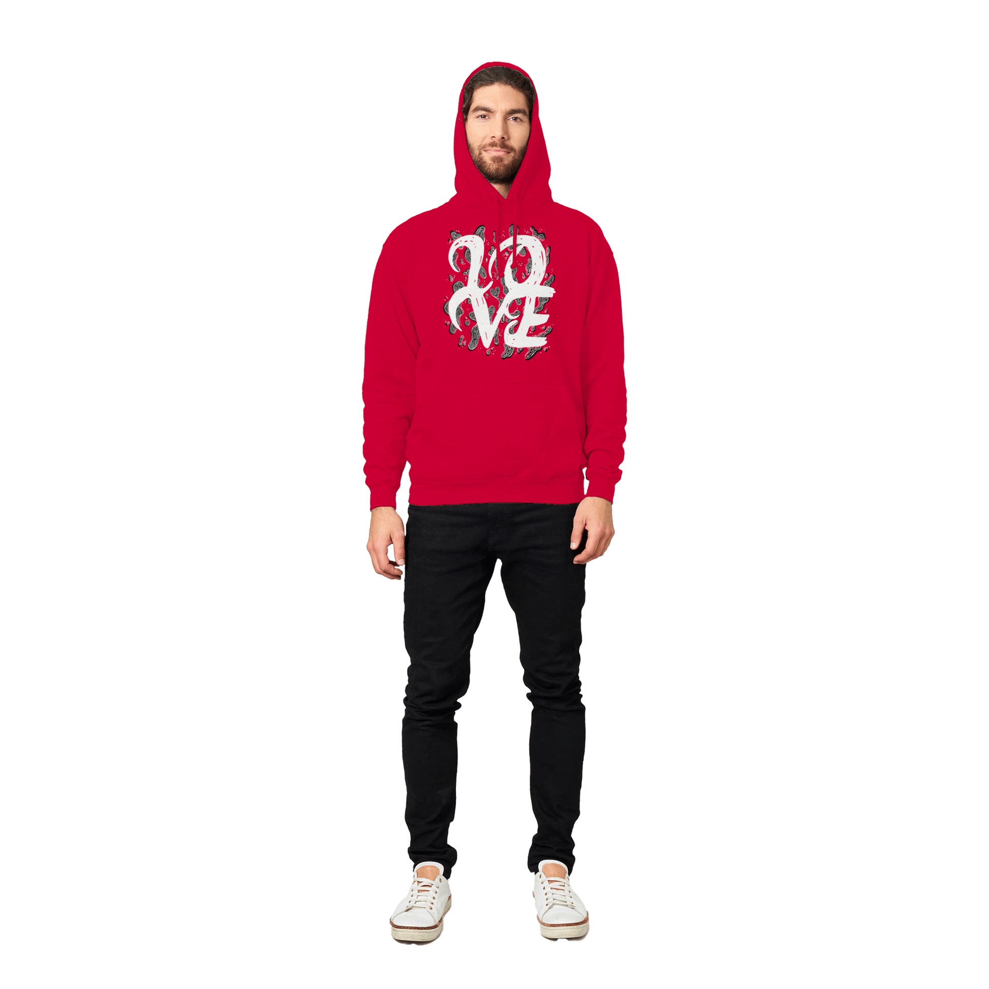 L.O.V.E (Red Edition) - Premium Unisex Pullover Hoodie apparel