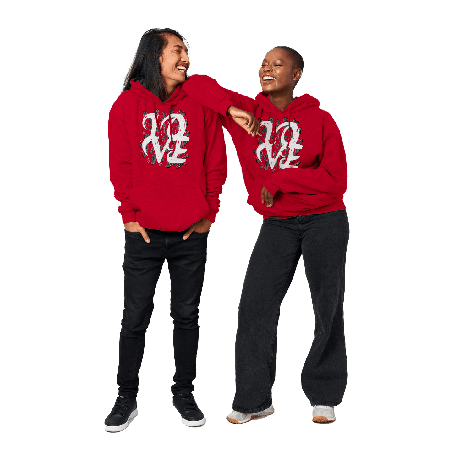 L.O.V.E (Red Edition) - Premium Unisex Pullover Hoodie apparel