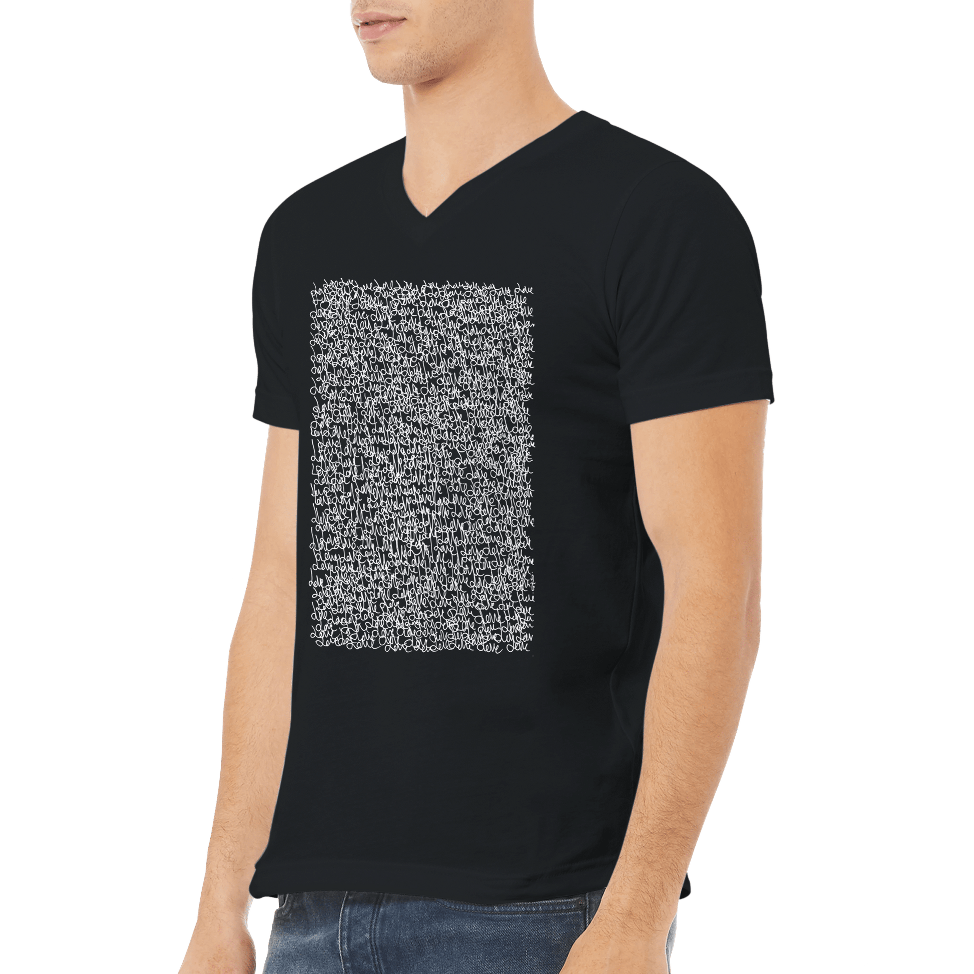 Little Loves - Premium Unisex V-Neck T-shirt apparel