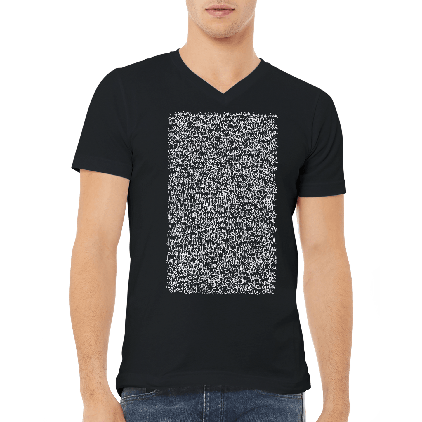 Little Loves - Premium Unisex V-Neck T-shirt apparel