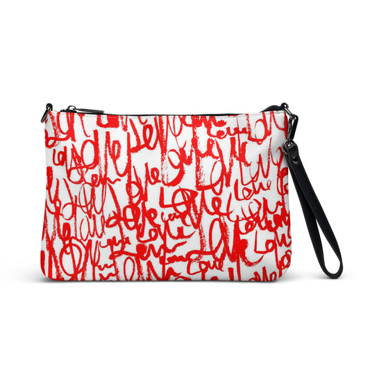 Love Letters - Abstract Typography Crossbody bag Crossbody bag