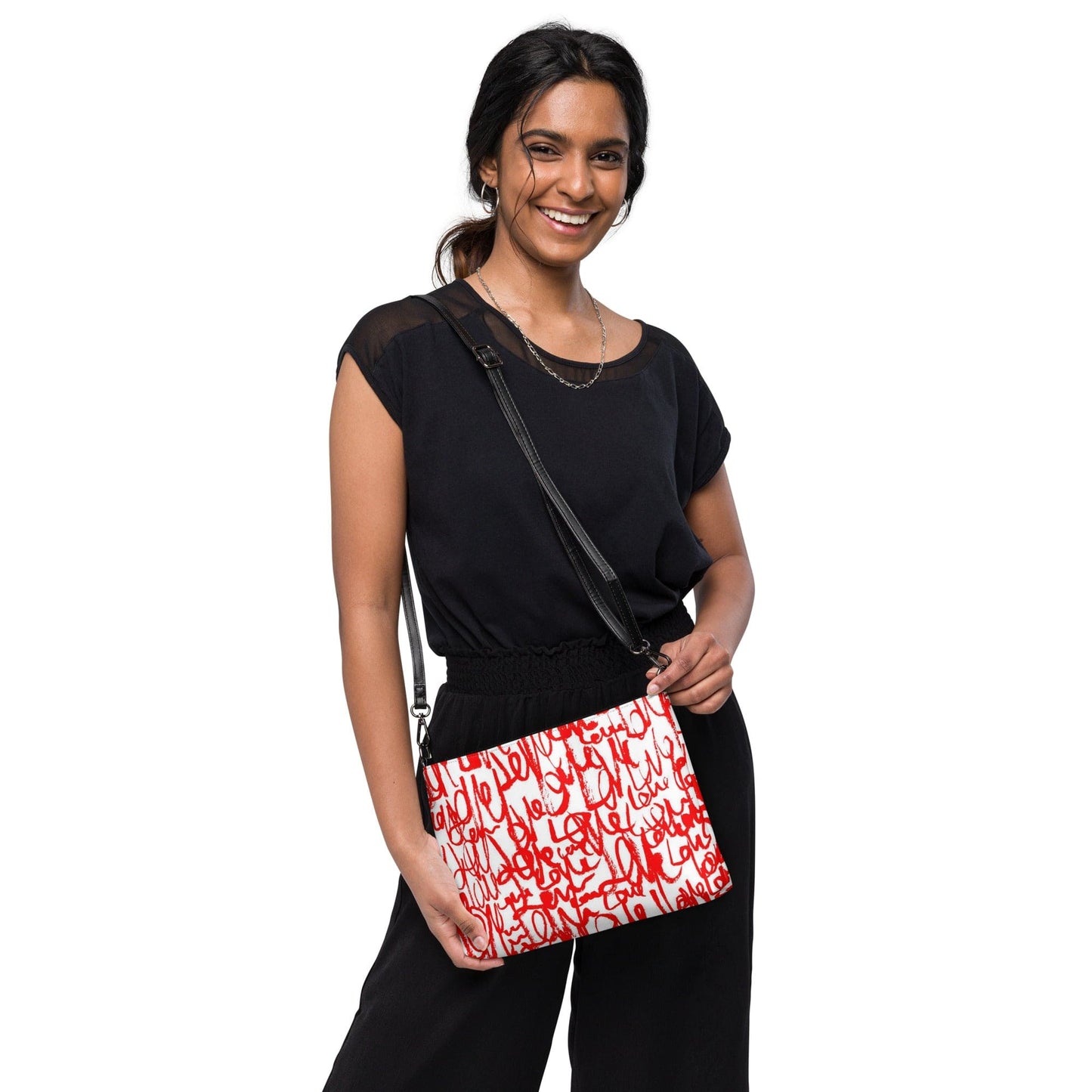 Love Letters - Abstract Typography Crossbody bag Crossbody bag