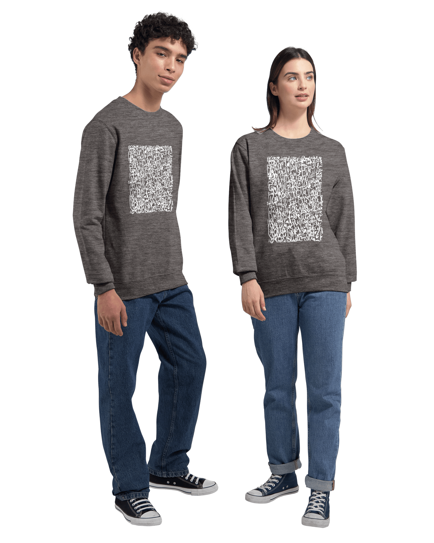 Love Letters - Premium Unisex Crewneck Sweatshirt apparel