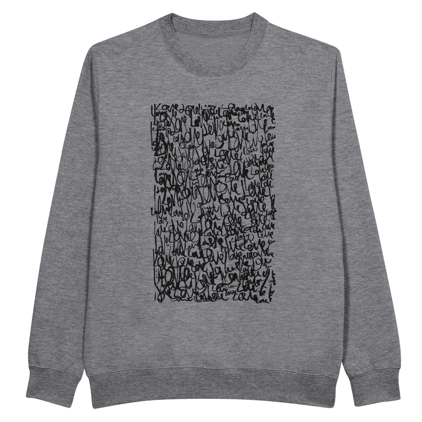 Love Letters - Premium Unisex Crewneck Sweatshirt apparel Heather Gray / S