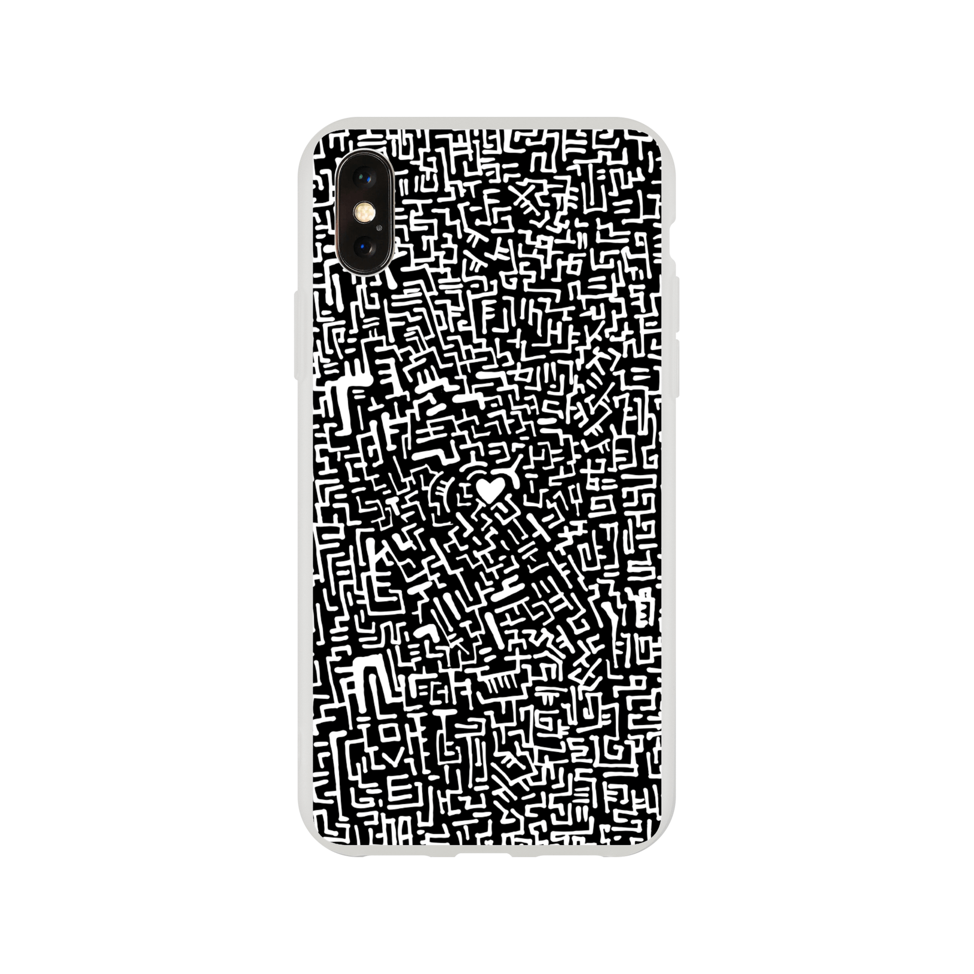 Love Maze - Flexi Phone Case Phone case iPhone XS