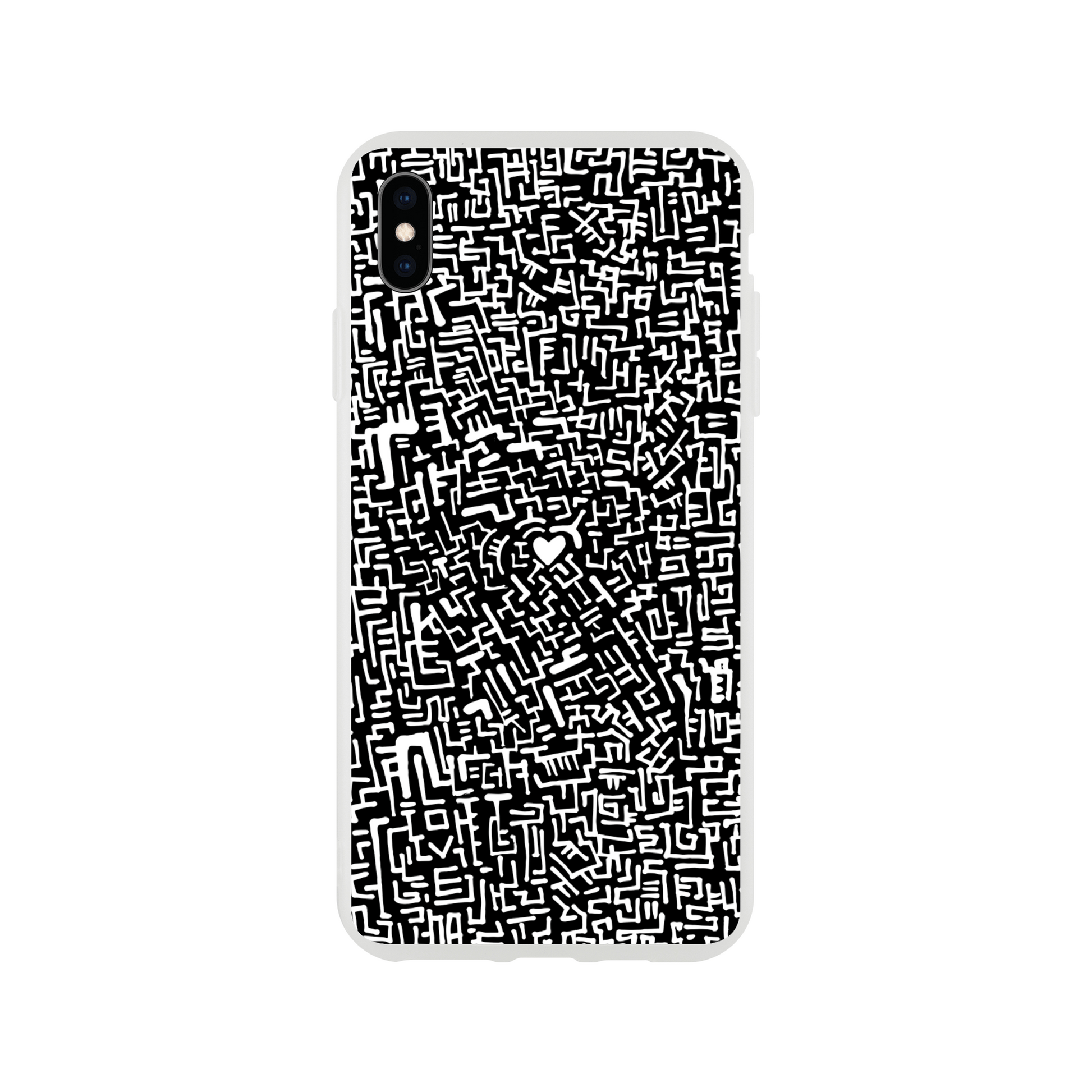 Love Maze - Flexi Phone Case Phone case iPhone XS Max