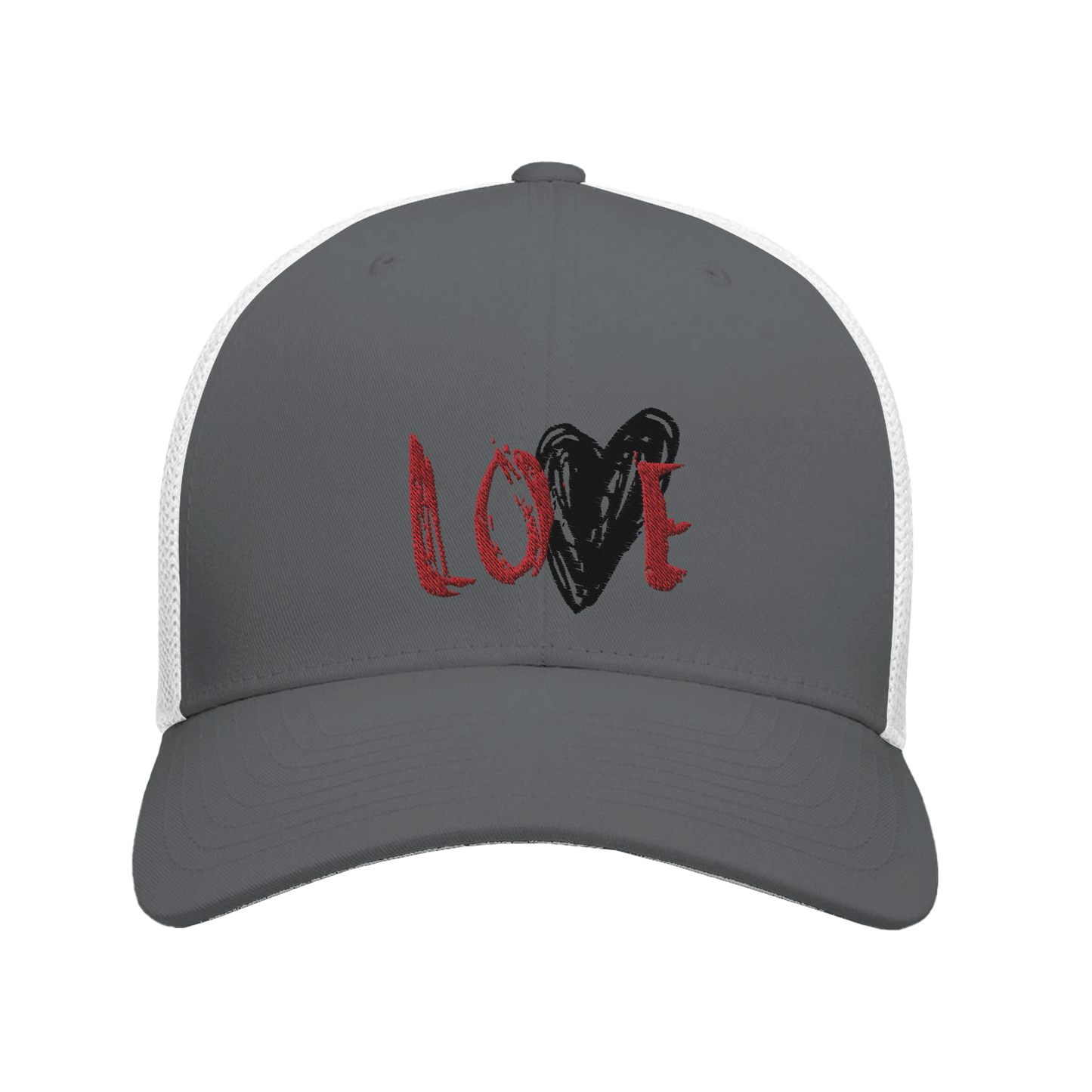 Love - Trucker Cap apparel charcoal  white