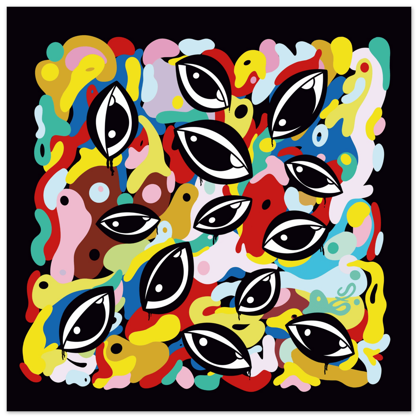 Murealize V.1 - Wall Art Print Art Prints 40x40 cm / 16x16″ / Premium Matte Paper Poster