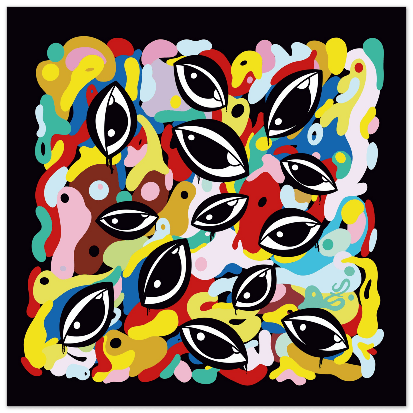 Murealize V.1 - Wall Art Print Art Prints 70x70 cm / 28x28″ / Premium Matte Paper Poster