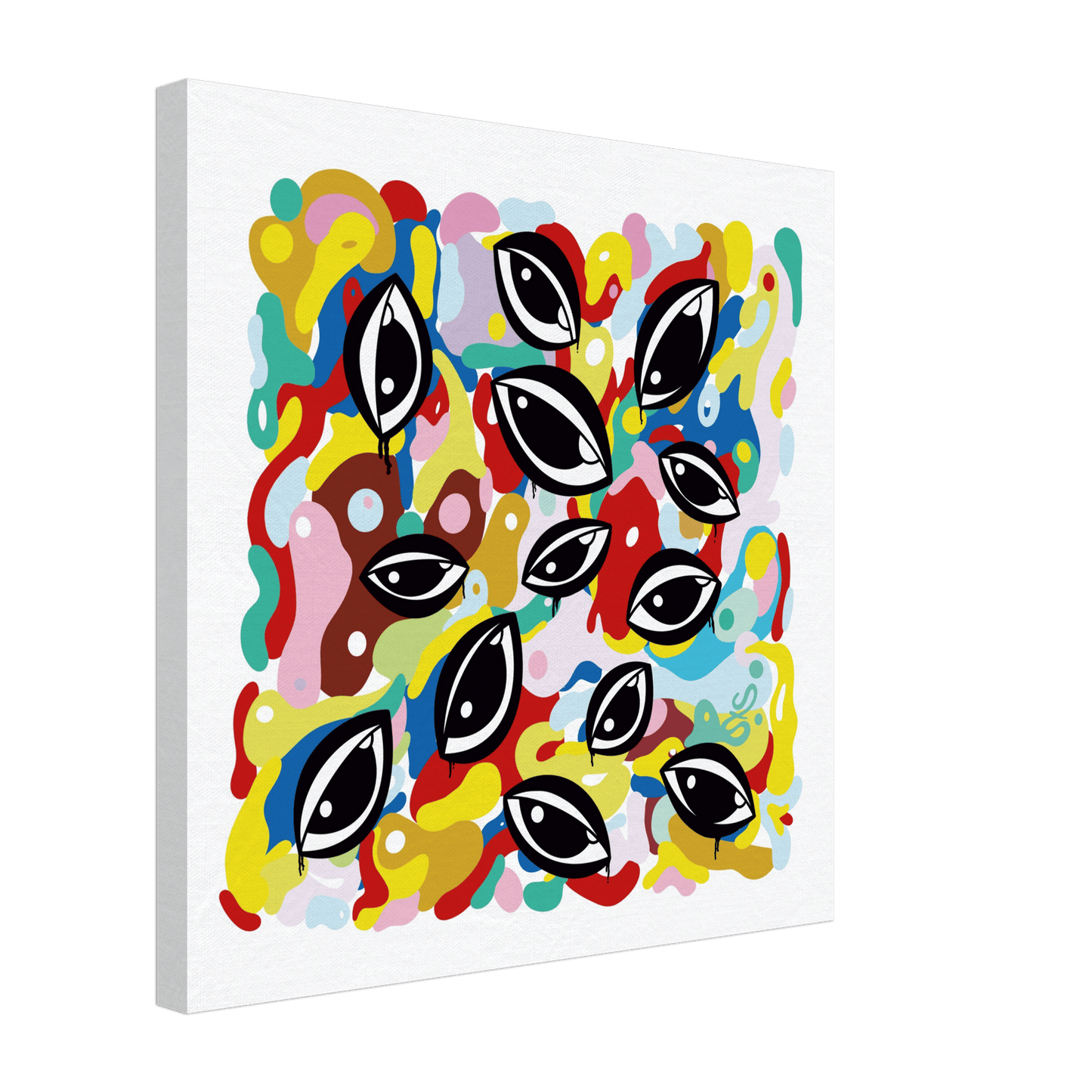 Murealize V.1 (White Edition) - Wall Art Print Print Material 50x50 cm / 20x20″ / Canvas