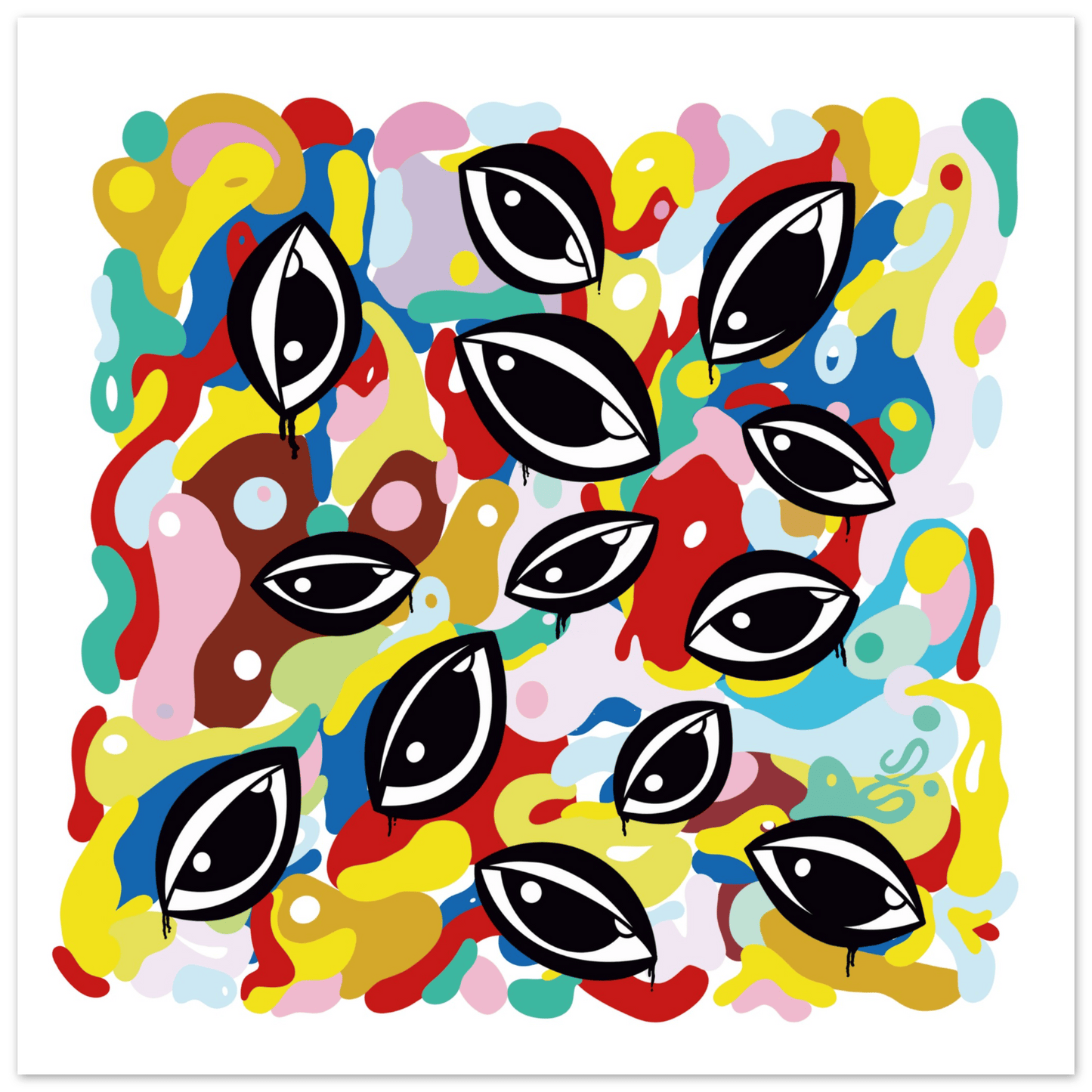 Murealize V.1 (White Edition) - Wall Art Print Print Material 50x50 cm / 20x20″ / Fine Art Poster