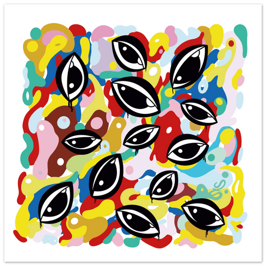 Murealize V.1 (White Edition) - Wall Art Print Print Material 70x70 cm / 28x28″ / Fine Art Poster