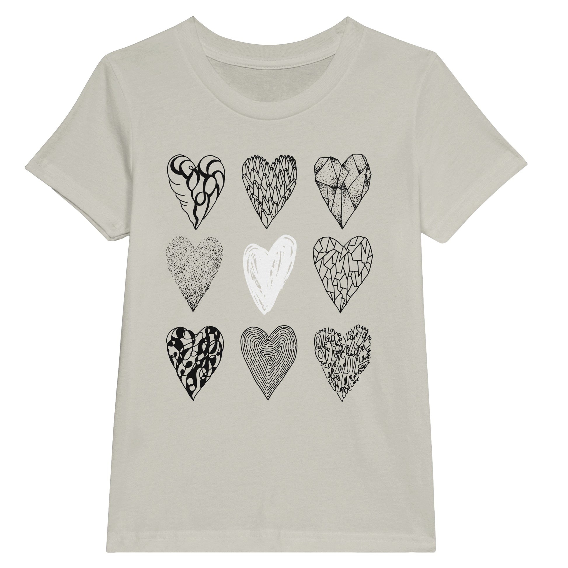 Nine of Hearts - Premium Kids Crewneck T-shirt apparel