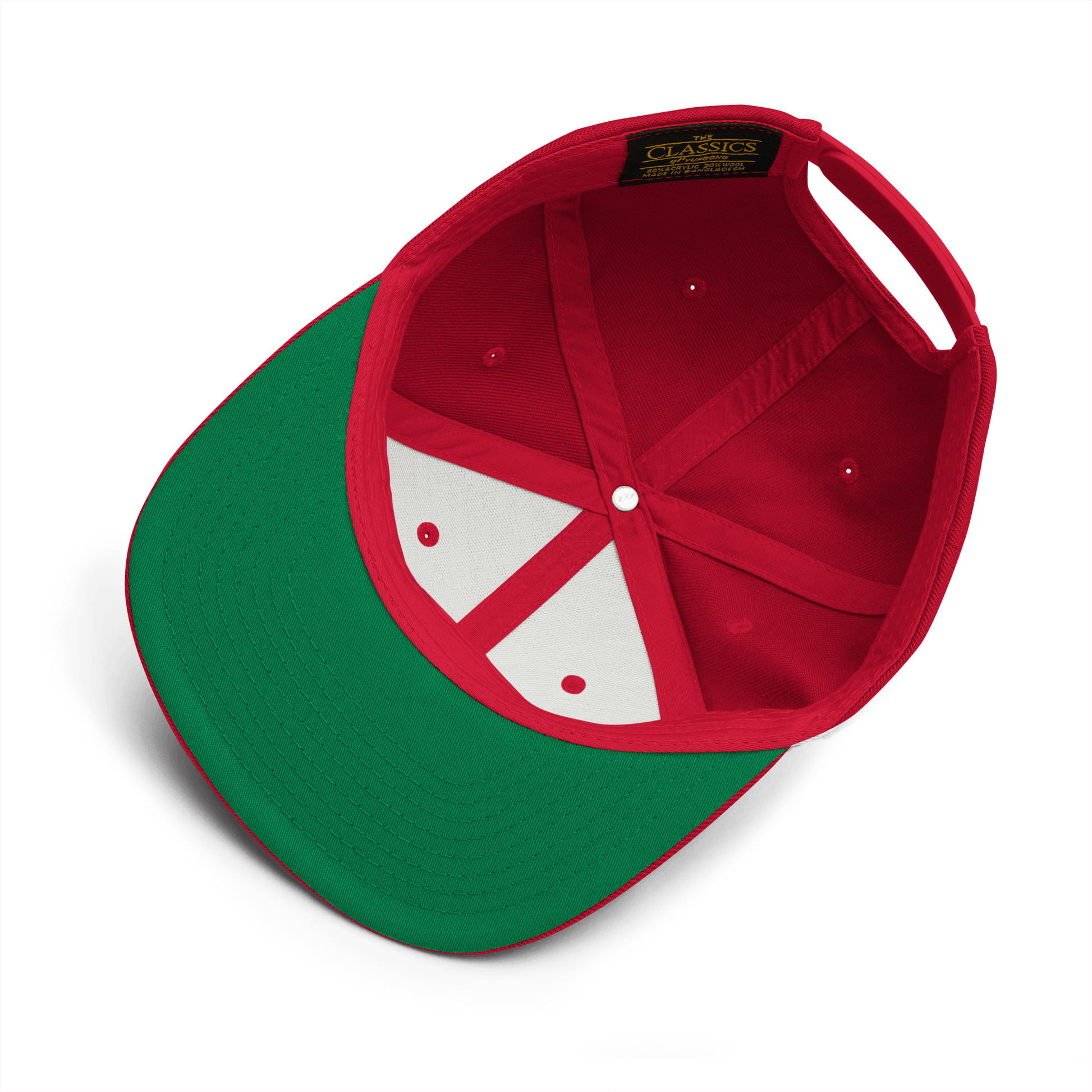 Red Heart - Snapback Hat apparel