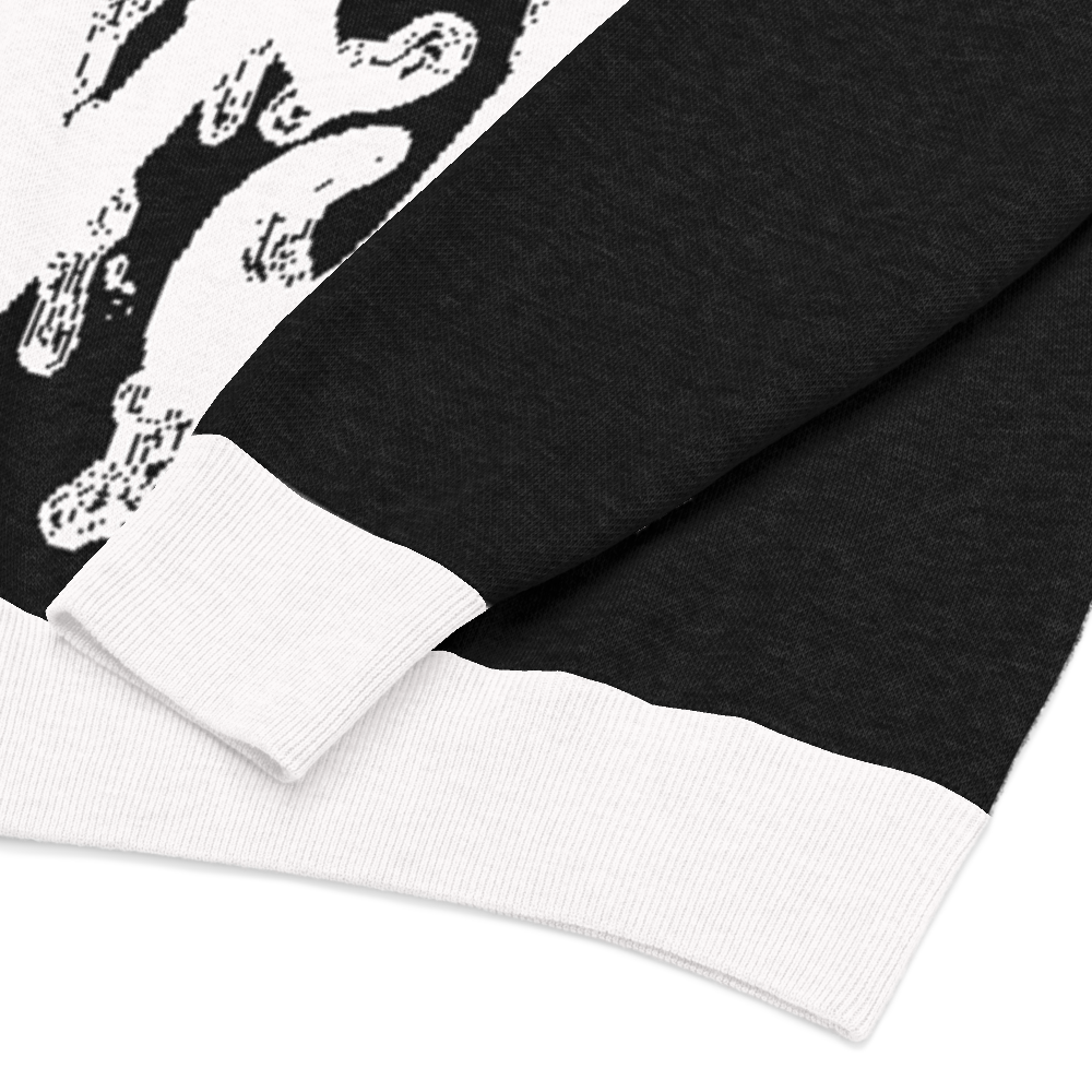 L.O.V.E - Relaxed fit knitted crew neck sweater