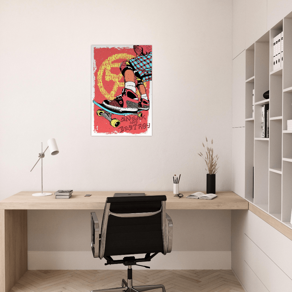 Sneak & Destroy. - Wall art Poster Print Art Prints