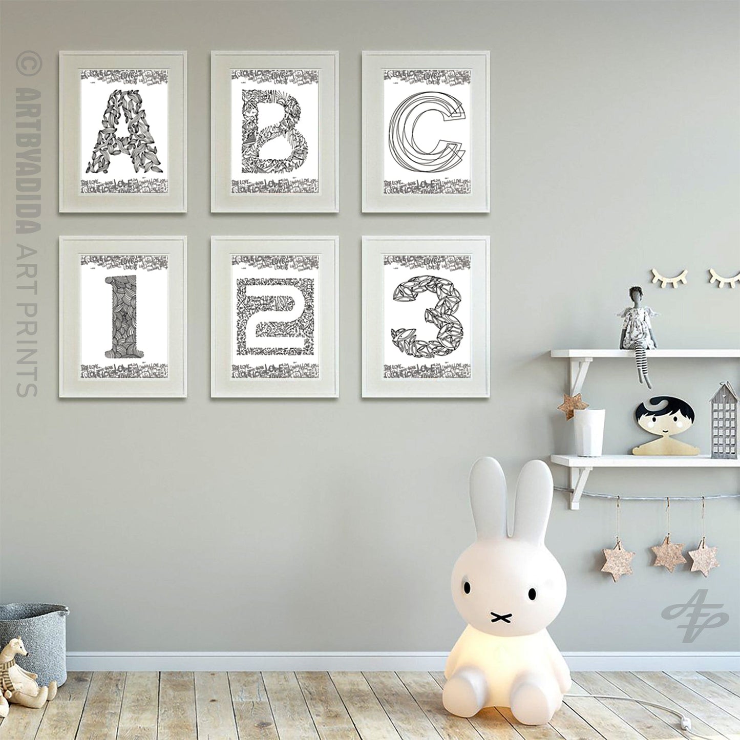 The Alphabet Coloring Book – Handcrafted Designs for Creativity and Fun Print Material