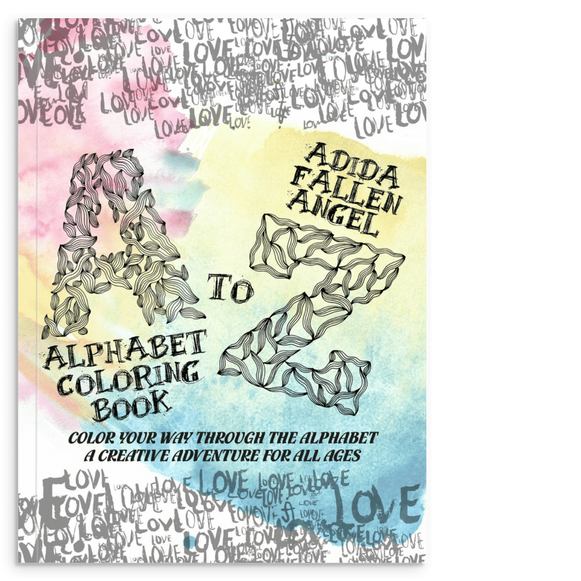 The Alphabet Coloring Book – Handcrafted Designs for Creativity and Fun Print Material